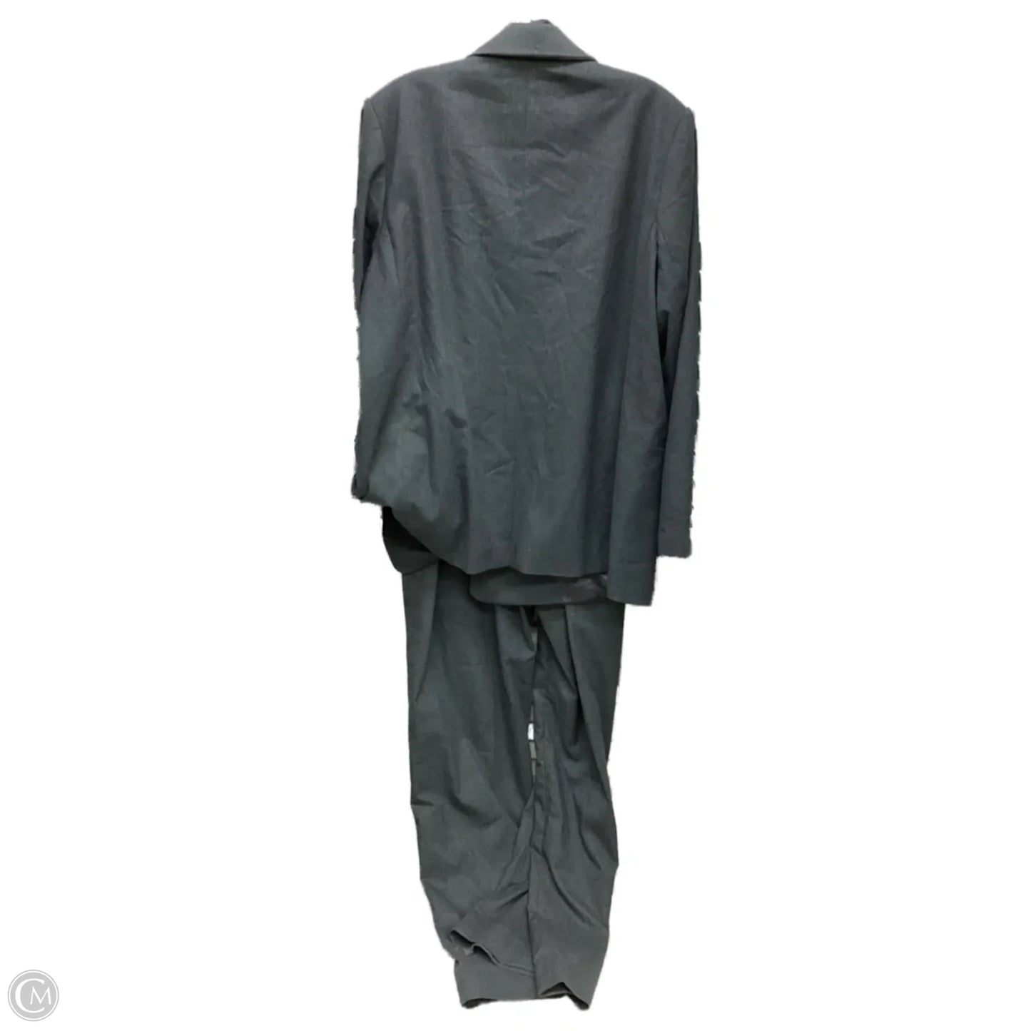 Pants Suit 2pc By Banana Republic In Grey, Size: 18