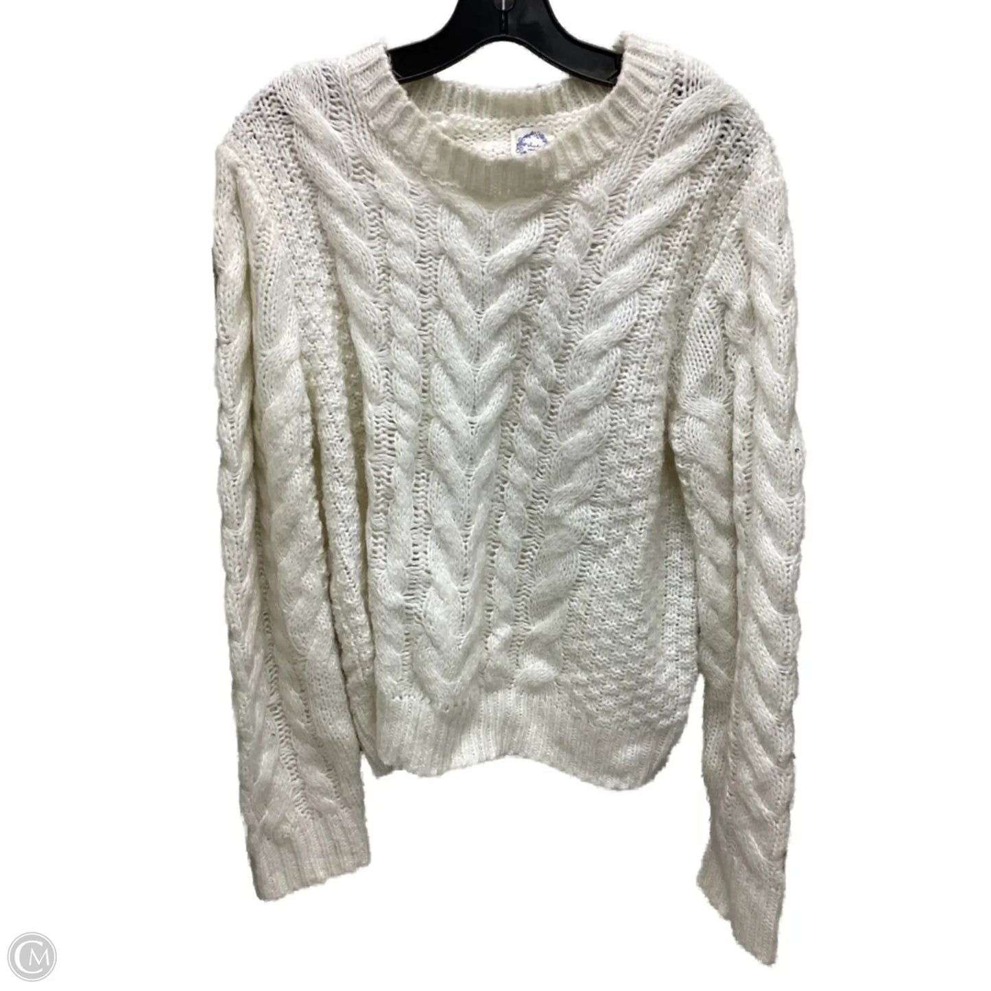 Sweater By Blue Rain In White, Size: L