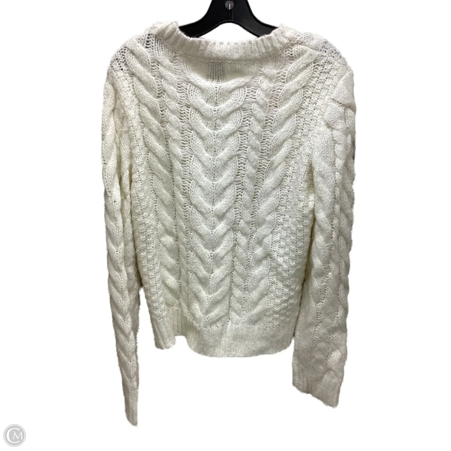 Sweater By Blue Rain In White, Size: L