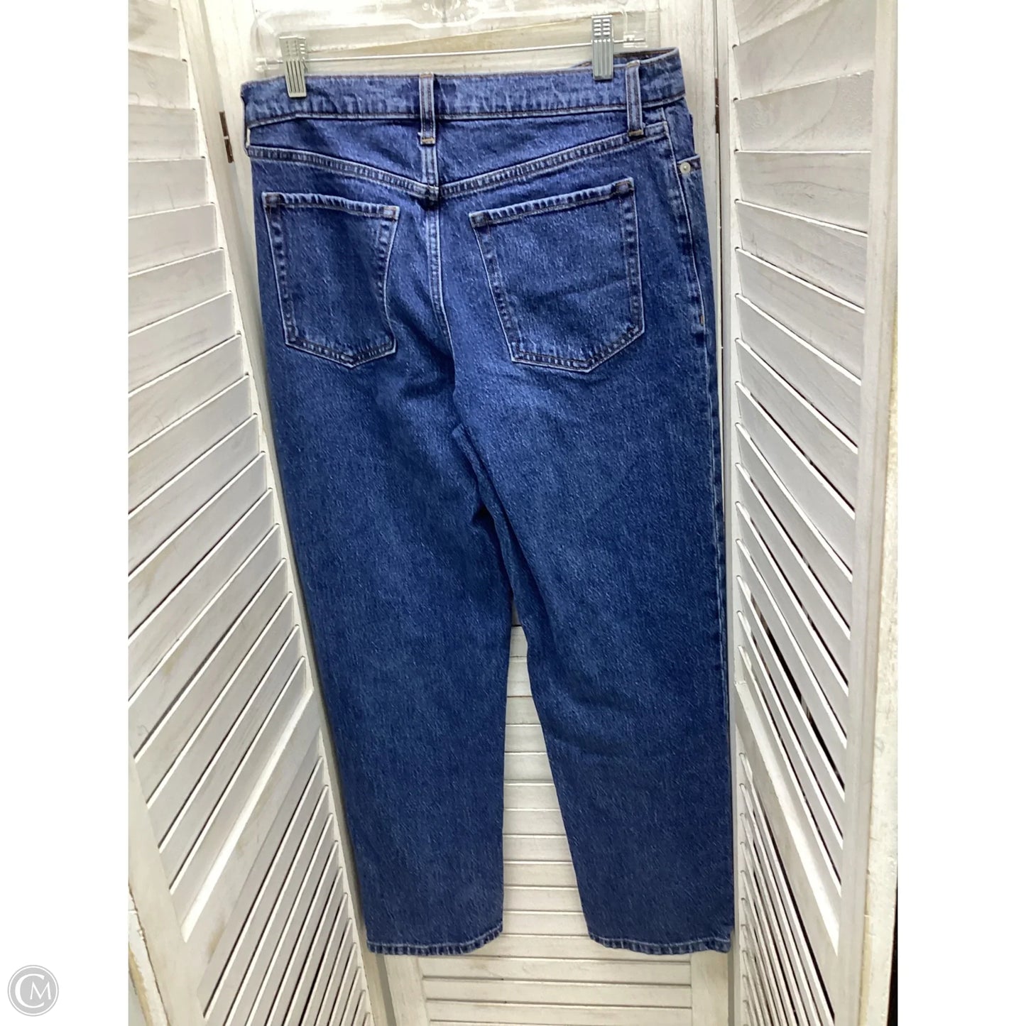 Jeans Boyfriend By Banana Republic In Blue Denim, Size: 6