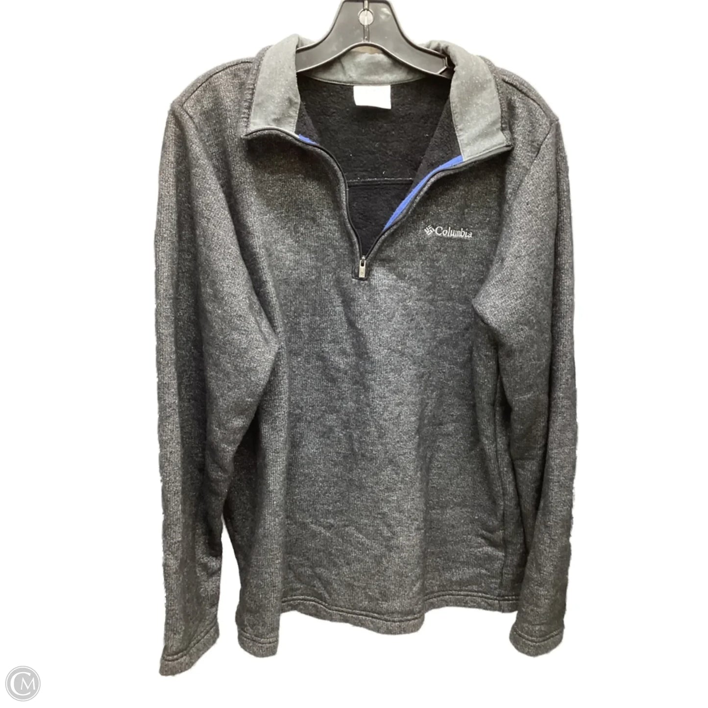 Sweatshirt Crewneck By Columbia In Grey, Size: M