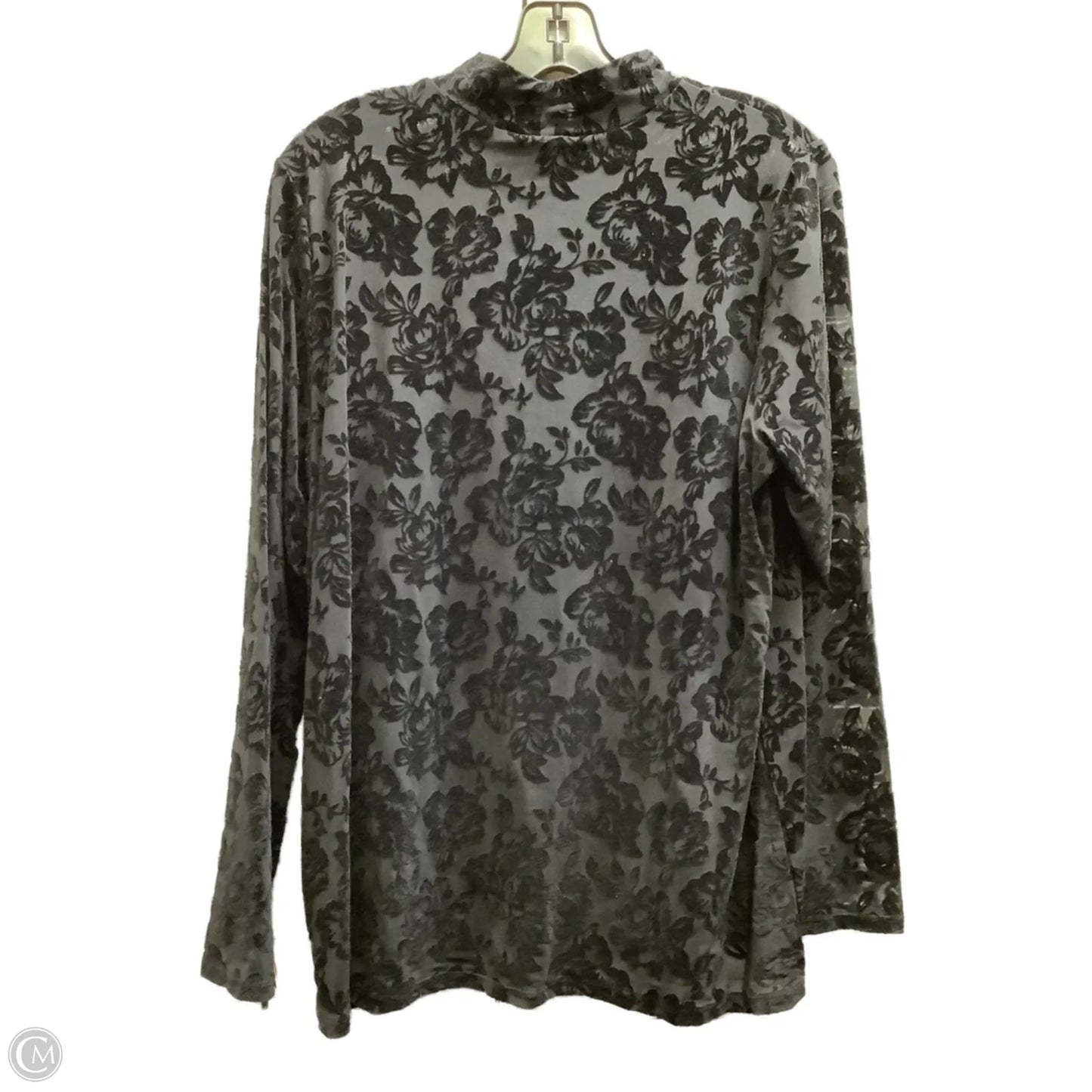 Top Long Sleeve By Torrid In Black, Size: 1x