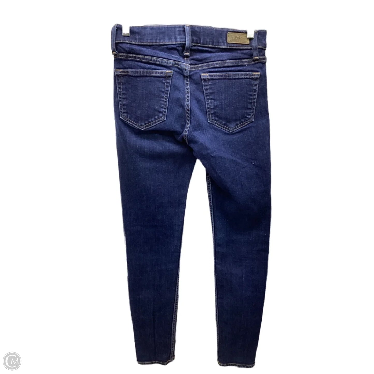 Jeans Skinny By Polo Ralph Lauren In Blue Denim, Size: 0