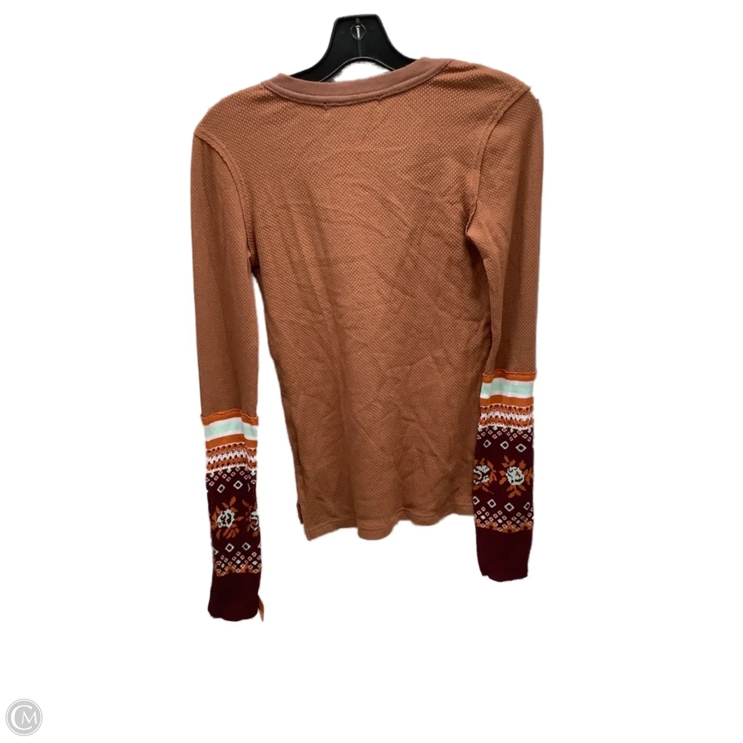 Top Long Sleeve By We The Free In Brown, Size: S