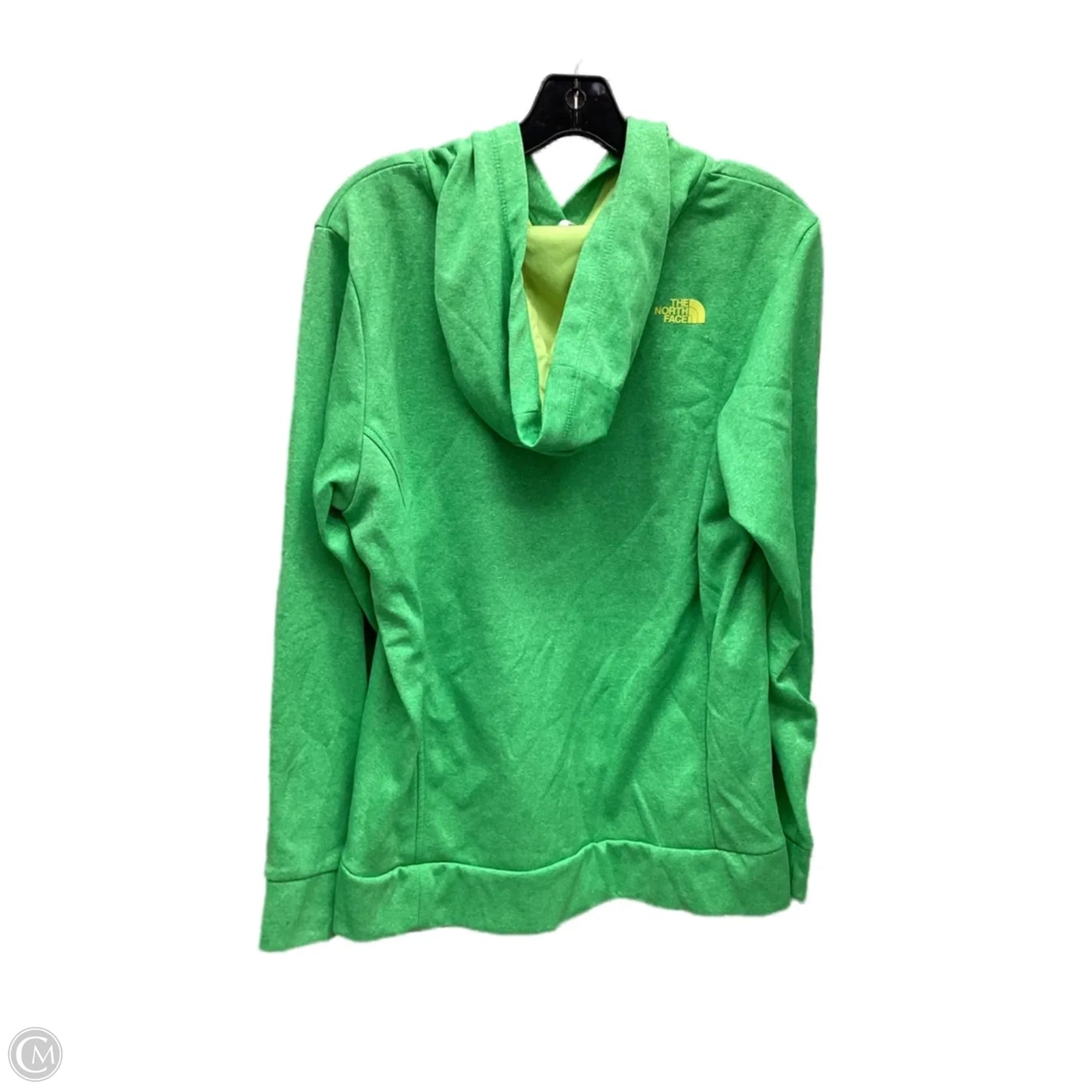 Sweatshirt Hoodie By The North Face In Green, Size: M