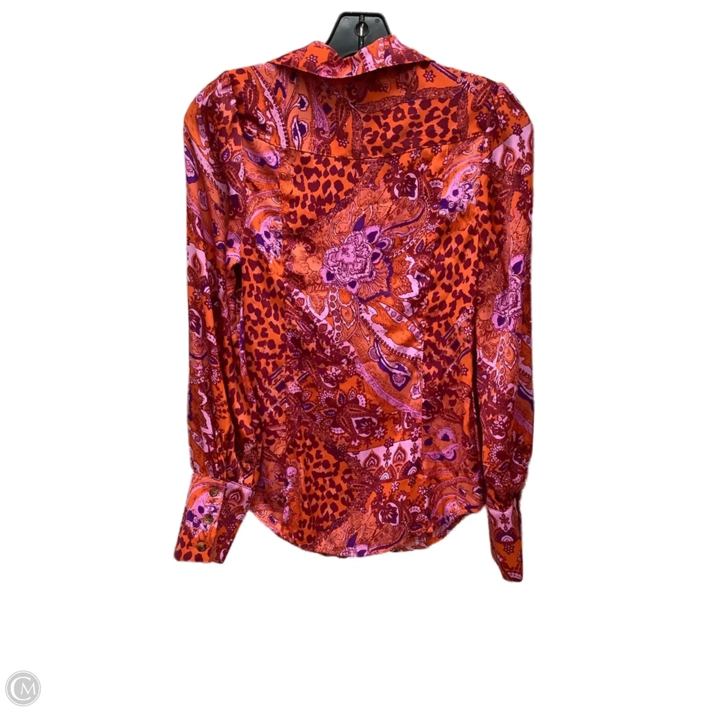 Top Long Sleeve By Free People In Multi-colored, Size: Xs