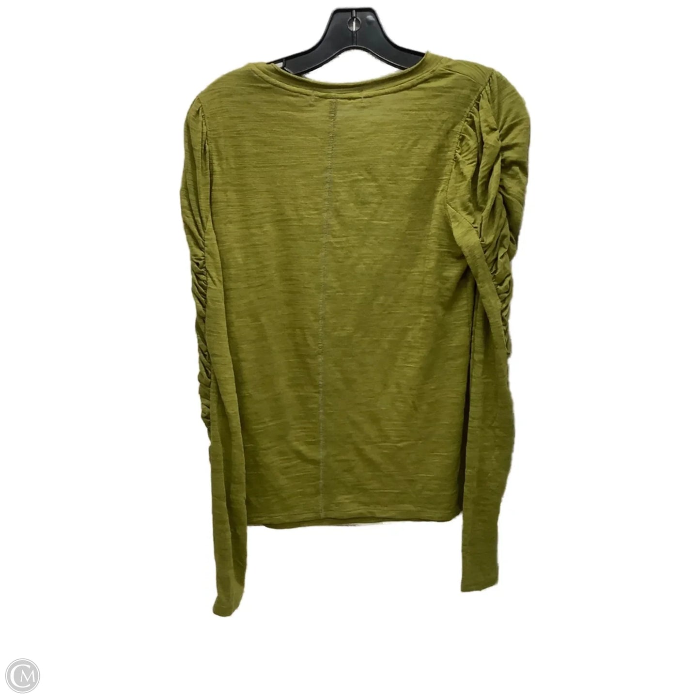 Top Long Sleeve By Free People In Green, Size: Xs