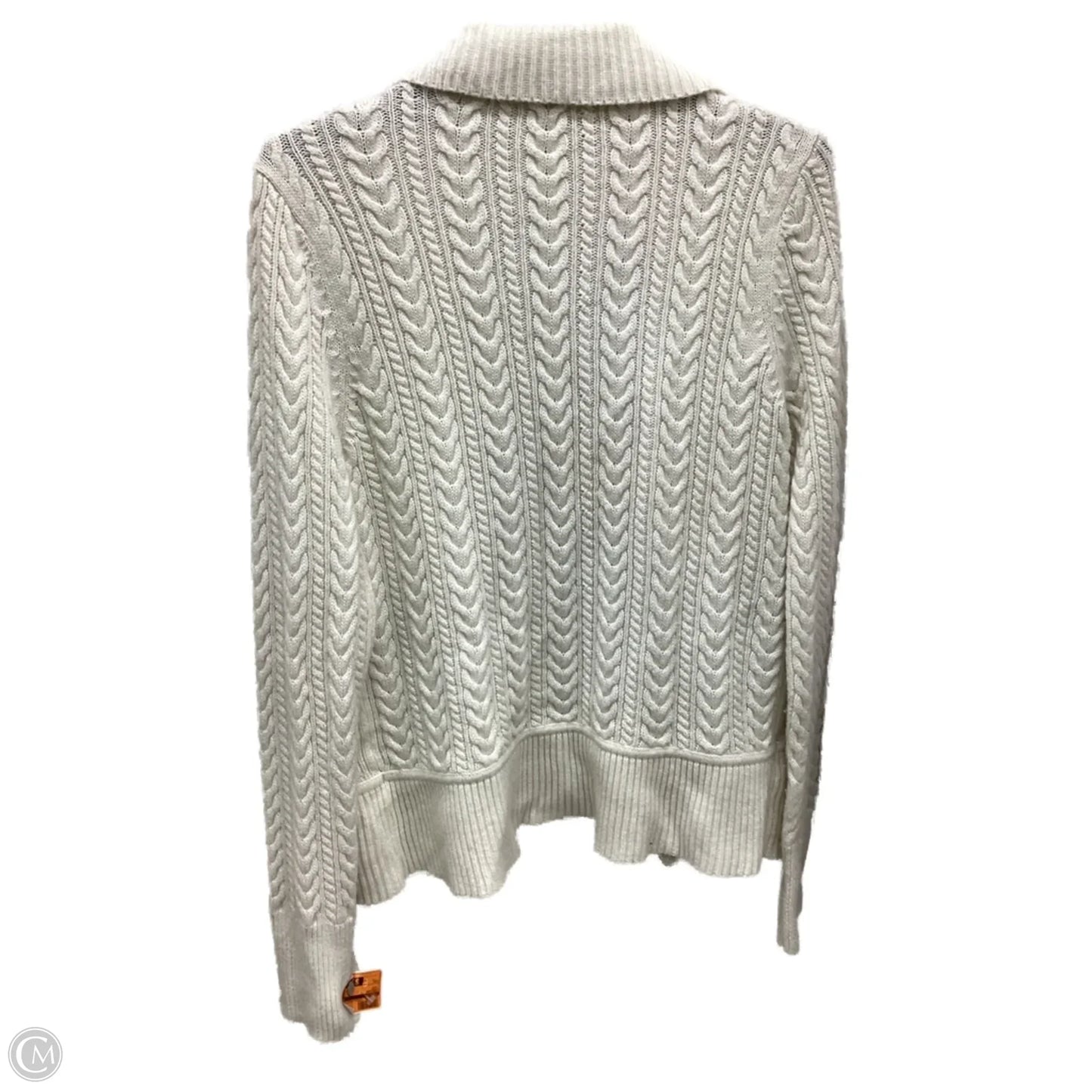 Cardigan By Talbots In Ivory, Size: L