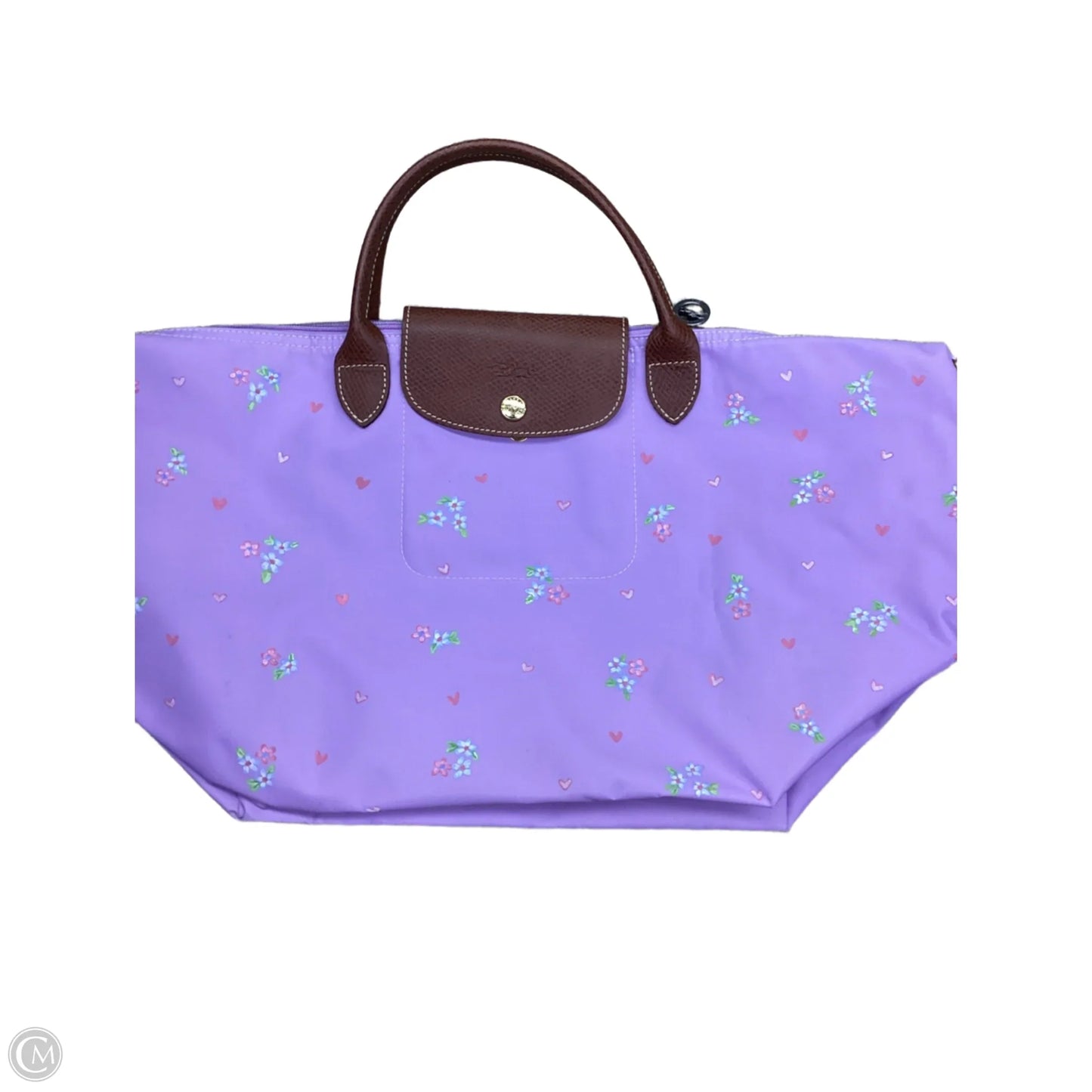 Tote Designer By Longchamp, Size: Medium