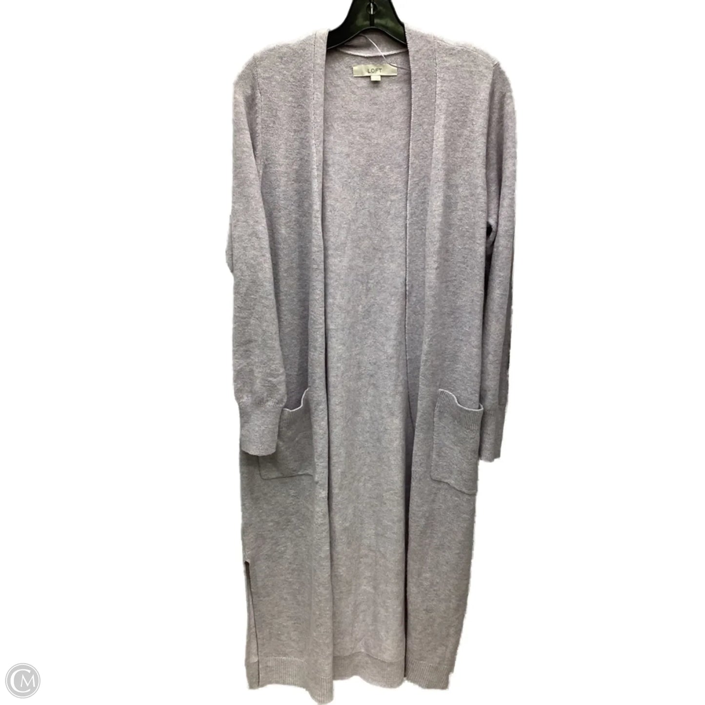 Cardigan By Loft In Purple, Size: L