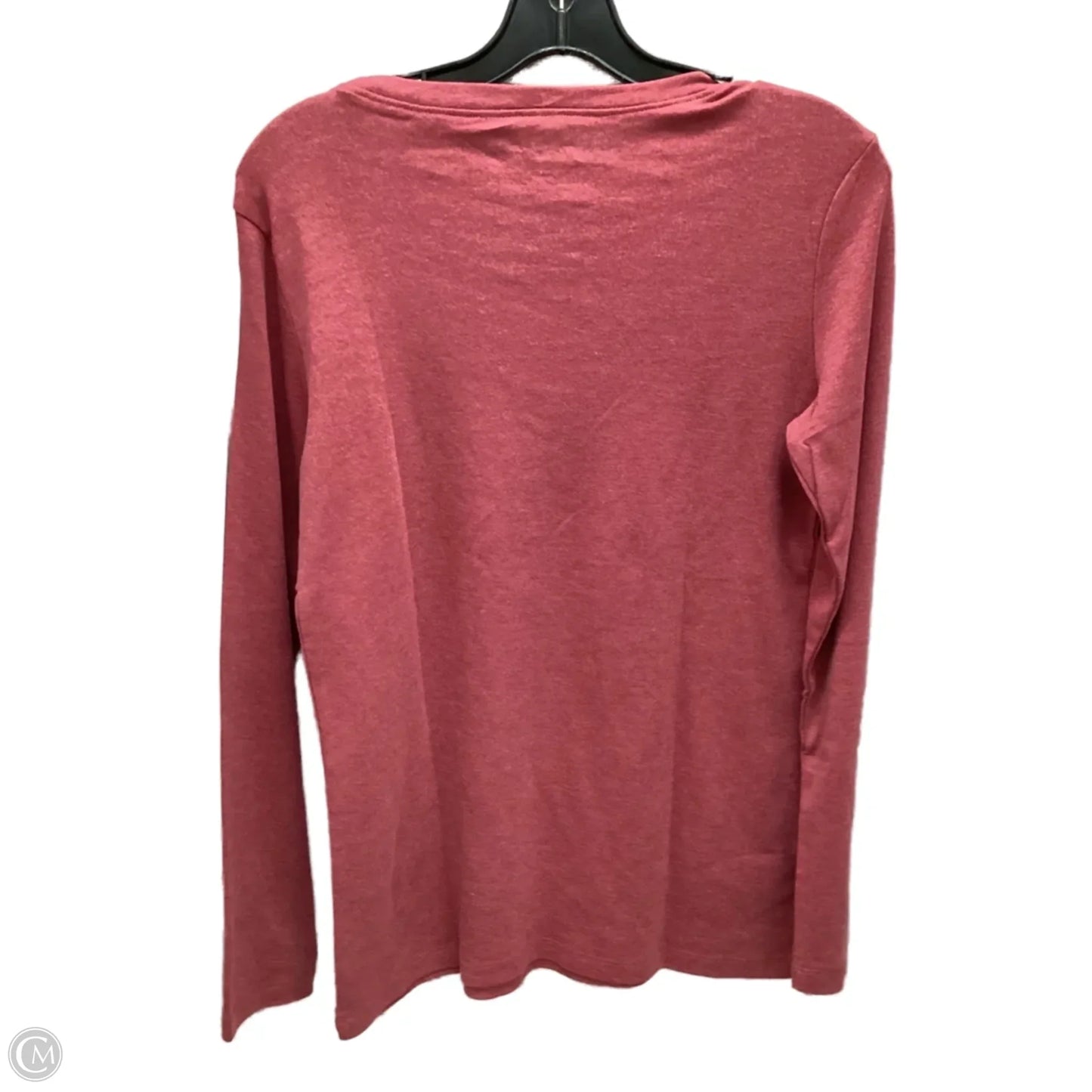 Top Long Sleeve By Eddie Bauer In Purple, Size: L