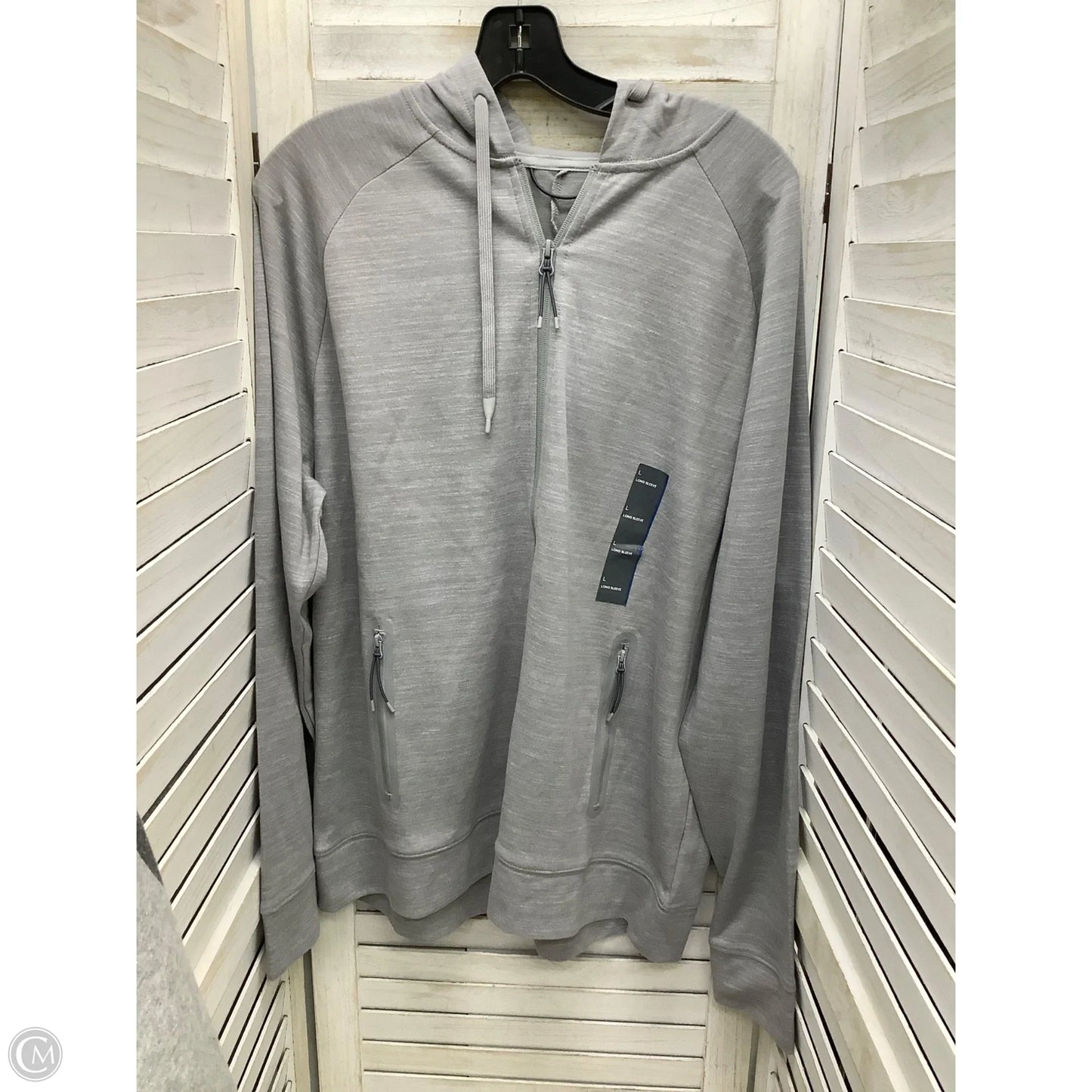 Athletic Jacket By All In Motion In Grey, Size: L