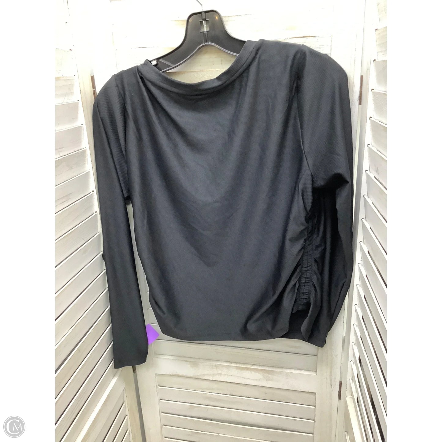 Top Long Sleeve By All In Motion In Black, Size: M