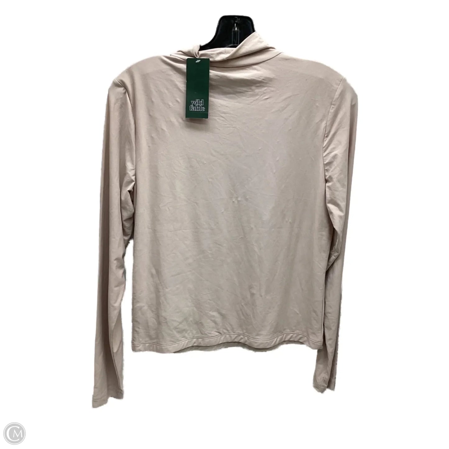 Top Long Sleeve By Wild Fable In Pink, Size: L