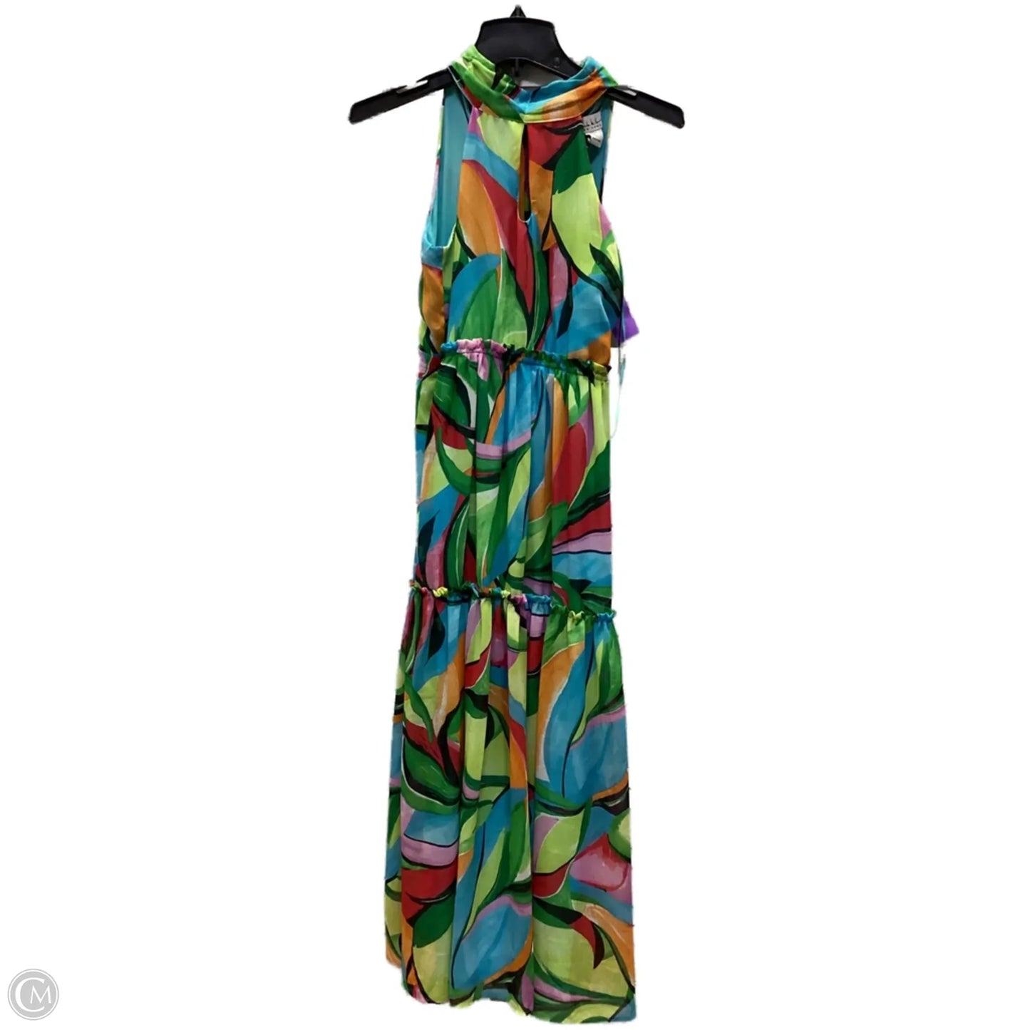 Dress Casual Maxi By Nicole By Nicole Miller In Multi-colored, Size: S