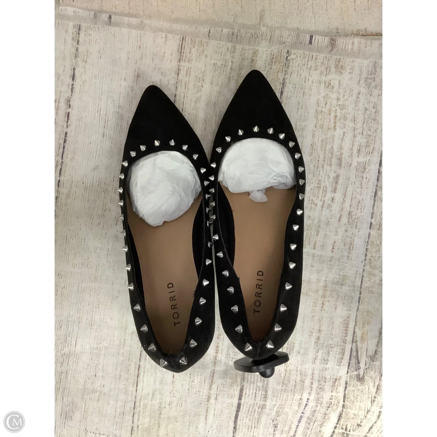 Shoes Heels Kitten By Torrid In Black, Size: 11