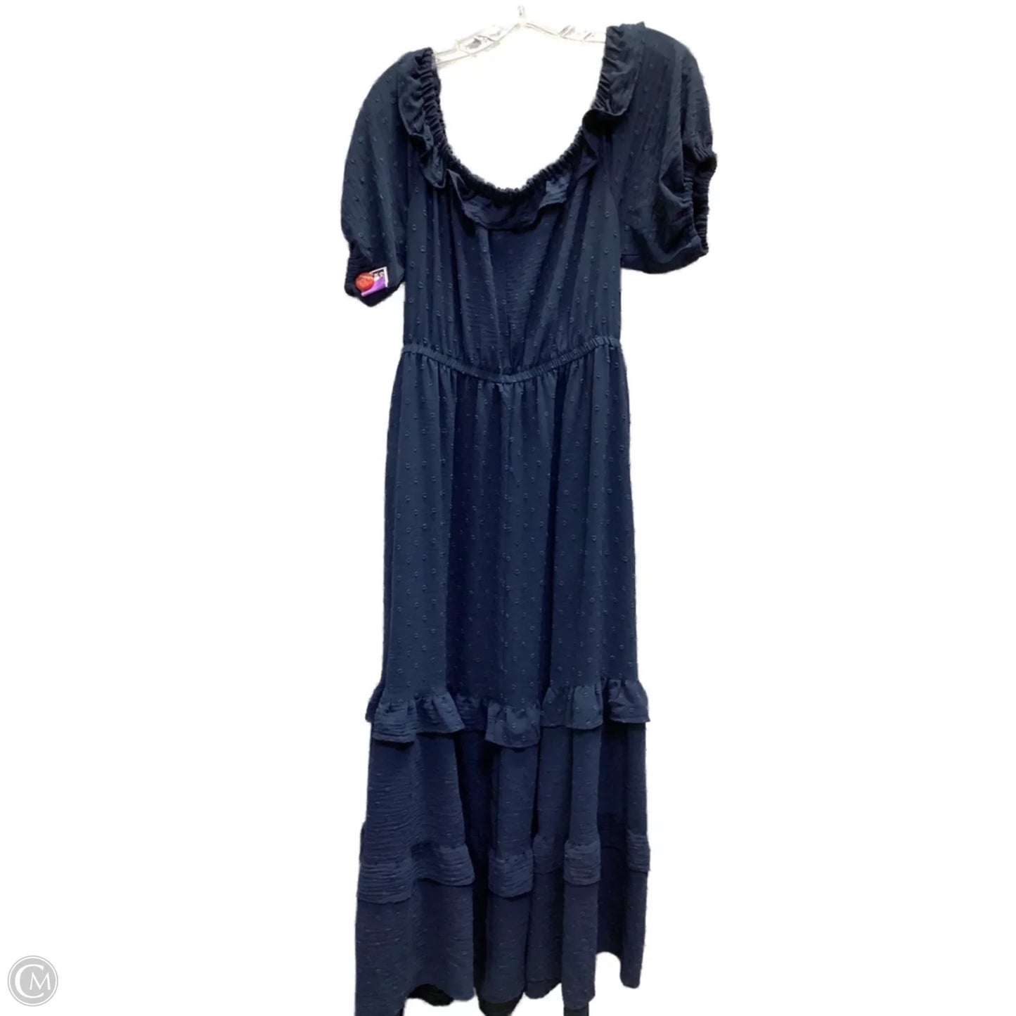 Dress Casual Maxi By Lane Bryant In Navy, Size: 16
