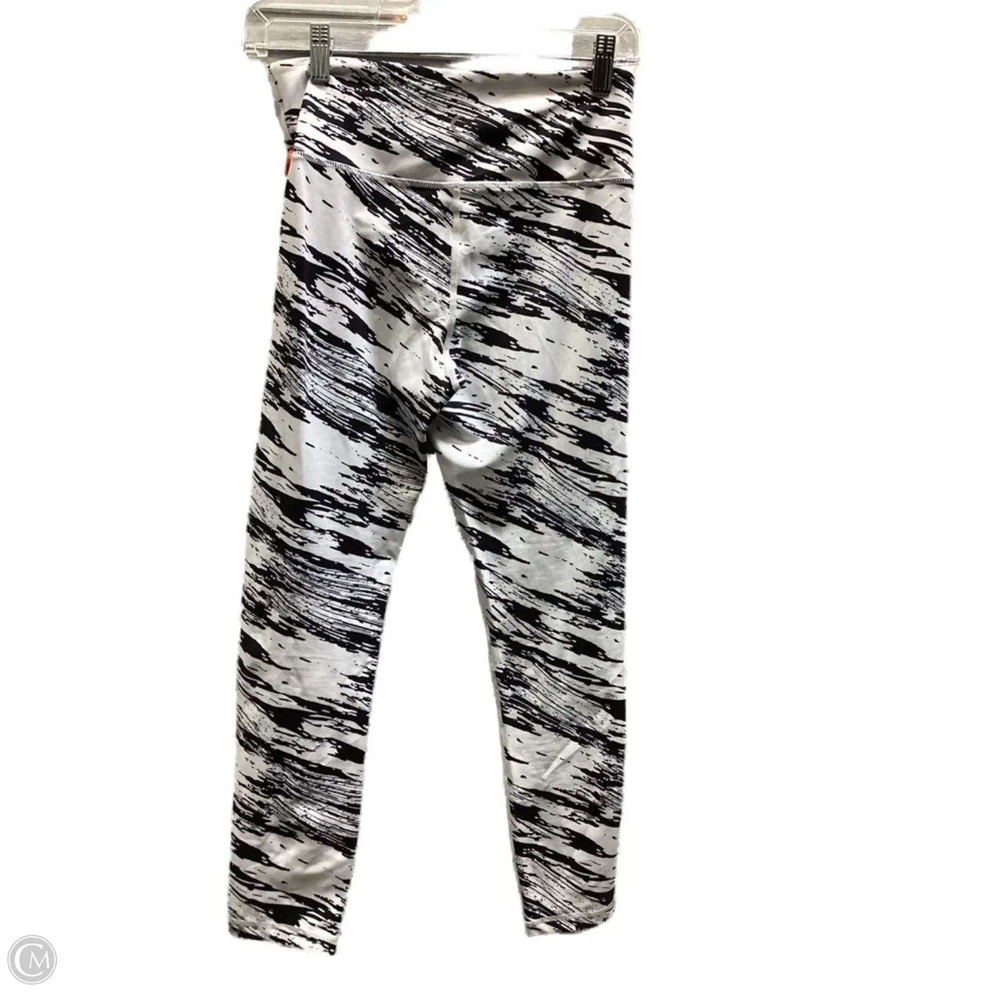 Athletic Leggings By Zyia In Black & White, Size: 6