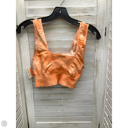 Athletic Bra By Free People In Orange, Size: M