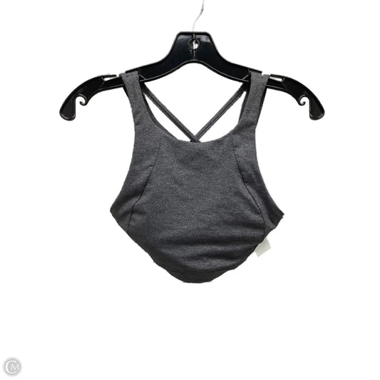 Athletic Bra By Lululemon In Grey, Size: 2