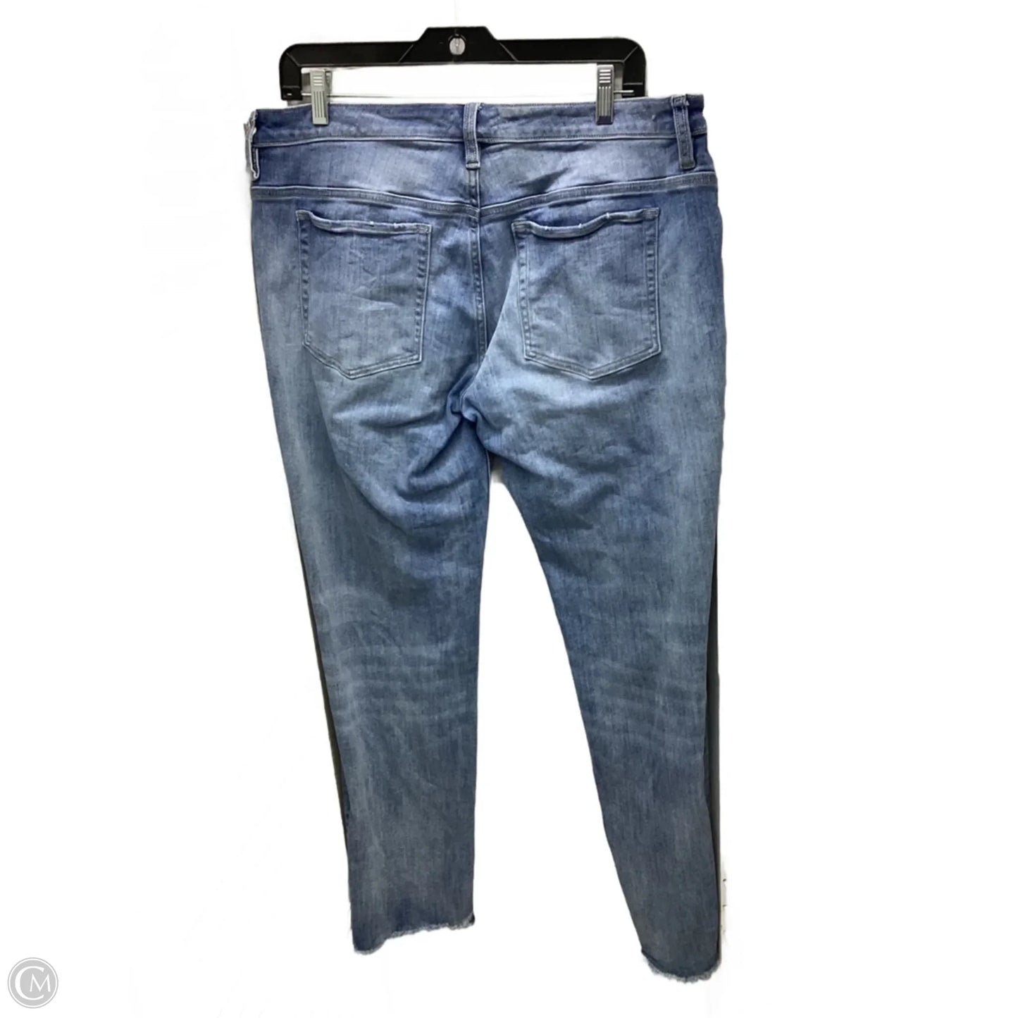 Jeans Boyfriend By Clothes Mentor In Blue Denim, Size: 12