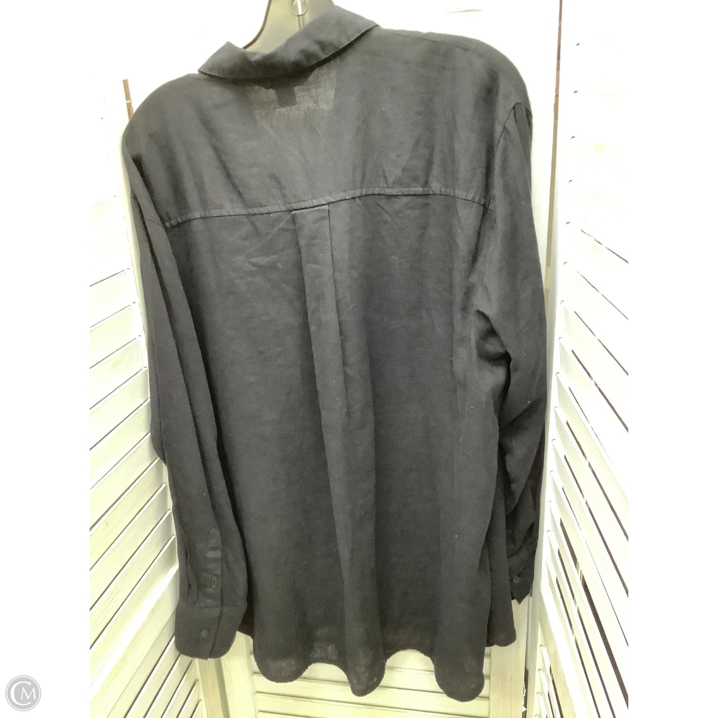 Top Long Sleeve By Old Navy In Black, Size: L