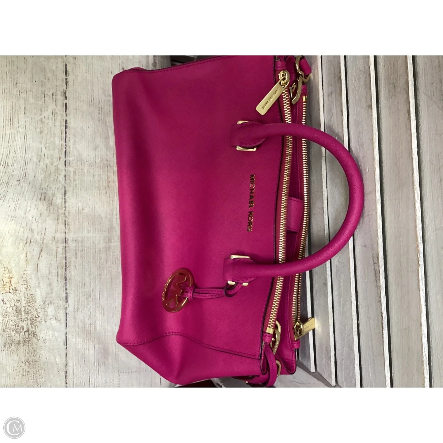 Handbag Designer By Michael Kors, Size: Medium