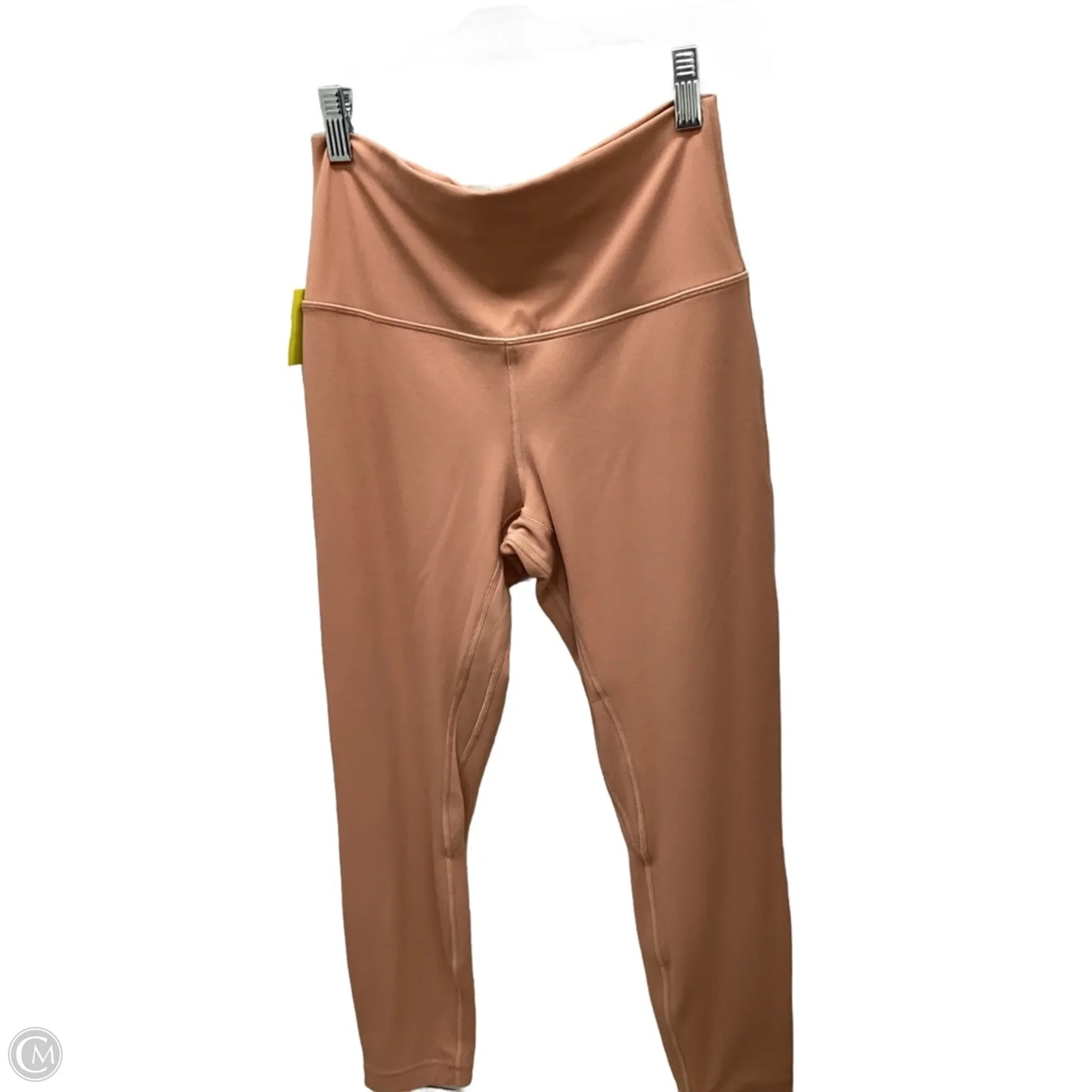 Athletic Leggings By Lululemon In Coral, Size: M