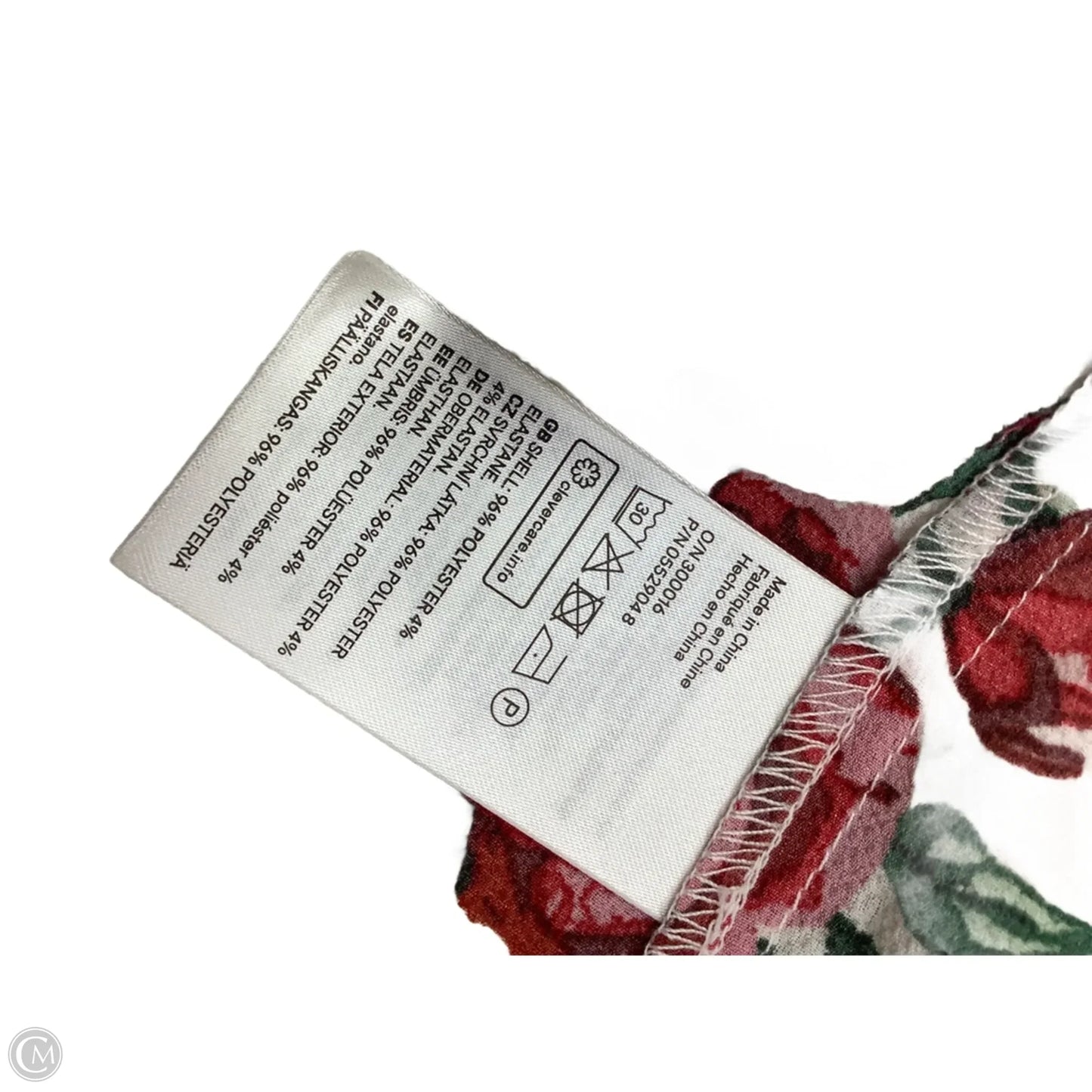 Cardigan By H&m In Floral Print, Size: M