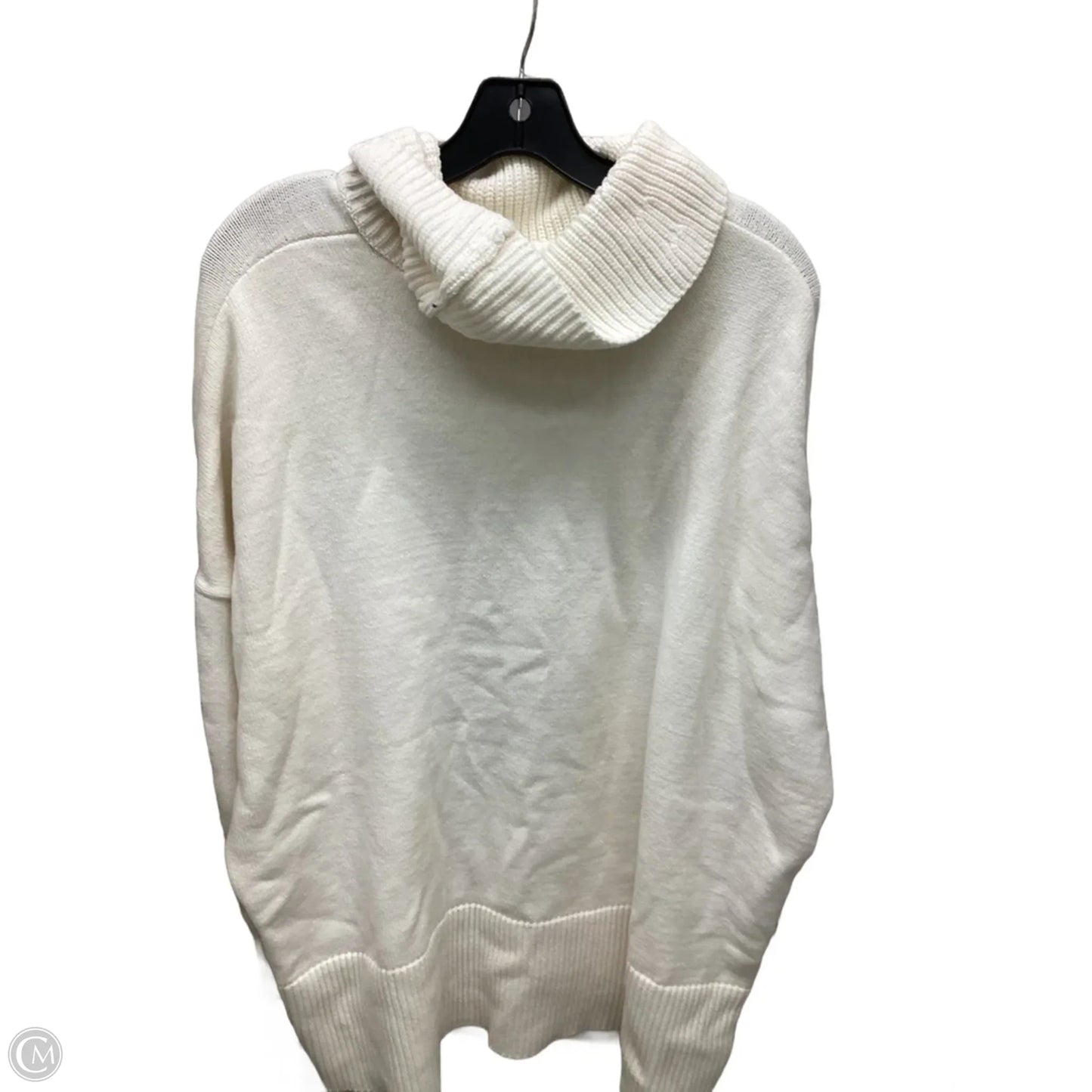 Sweater By Loft In Ivory, Size: M