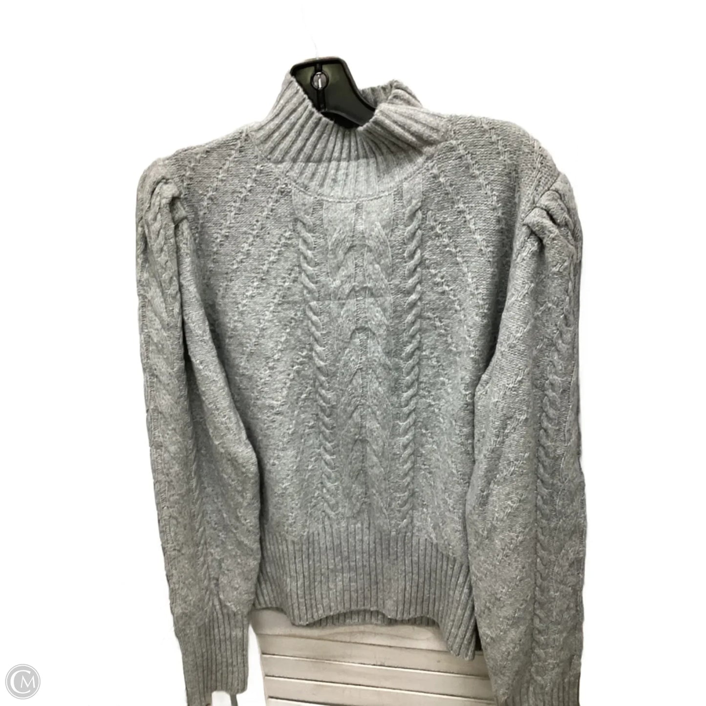 Sweater By Loft In Grey, Size: Xl