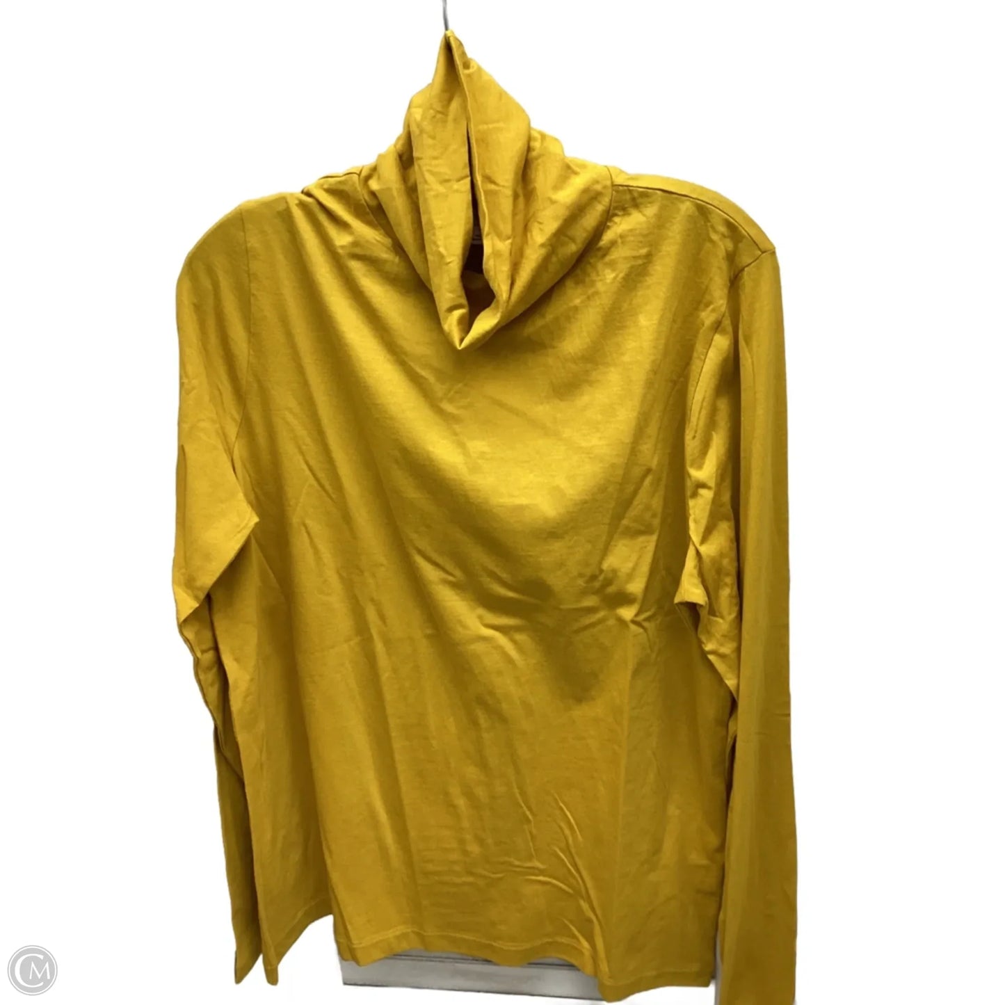 Top Long Sleeve By J. Crew In Yellow, Size: Xl