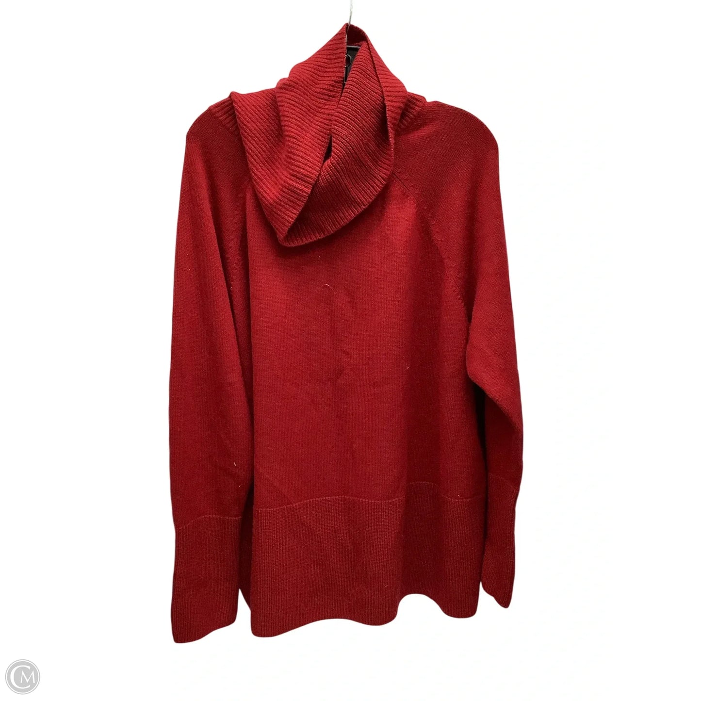Sweater By Athleta In Red, Size: 1x