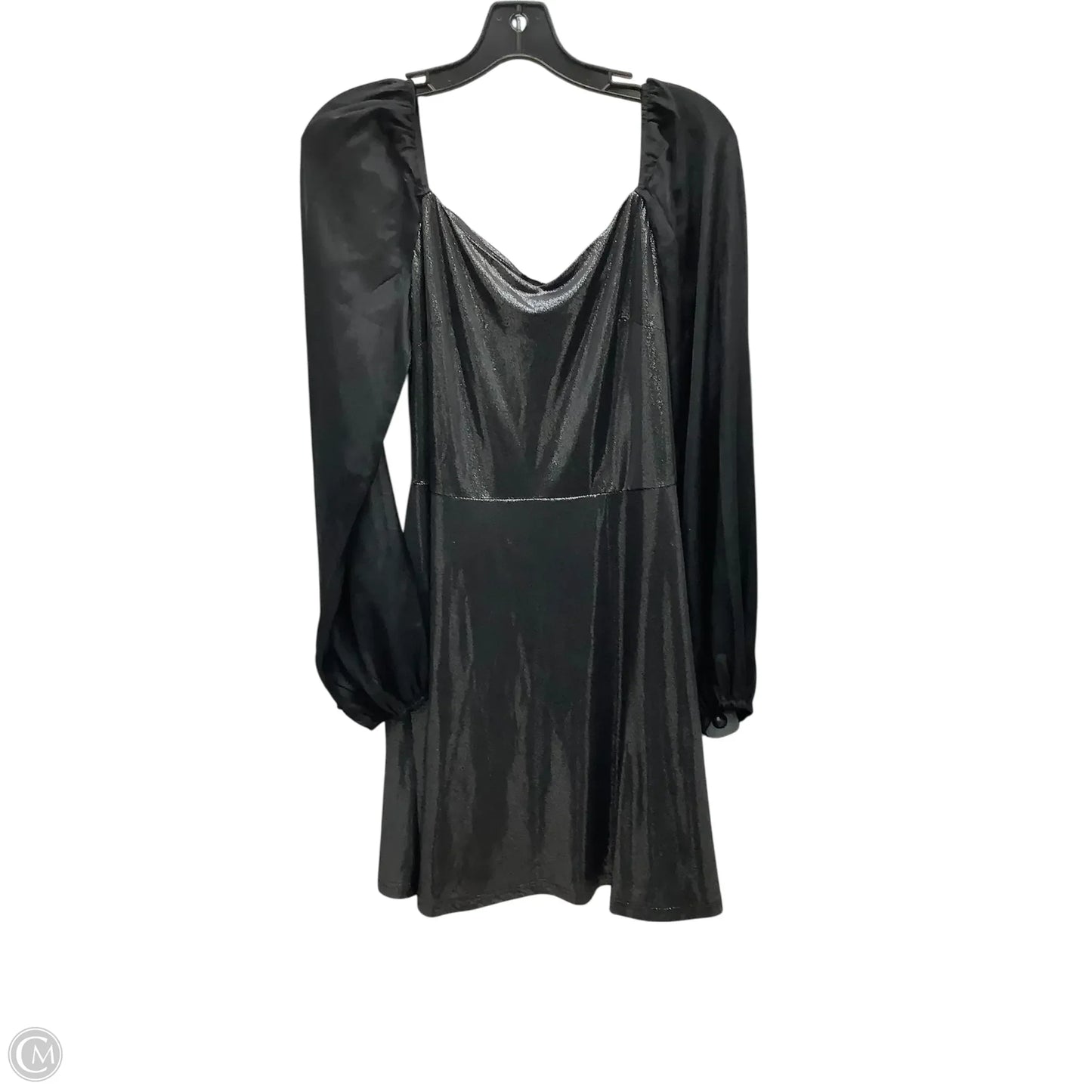 Dress Casual Midi By Clothes Mentor In Black, Size: Xl