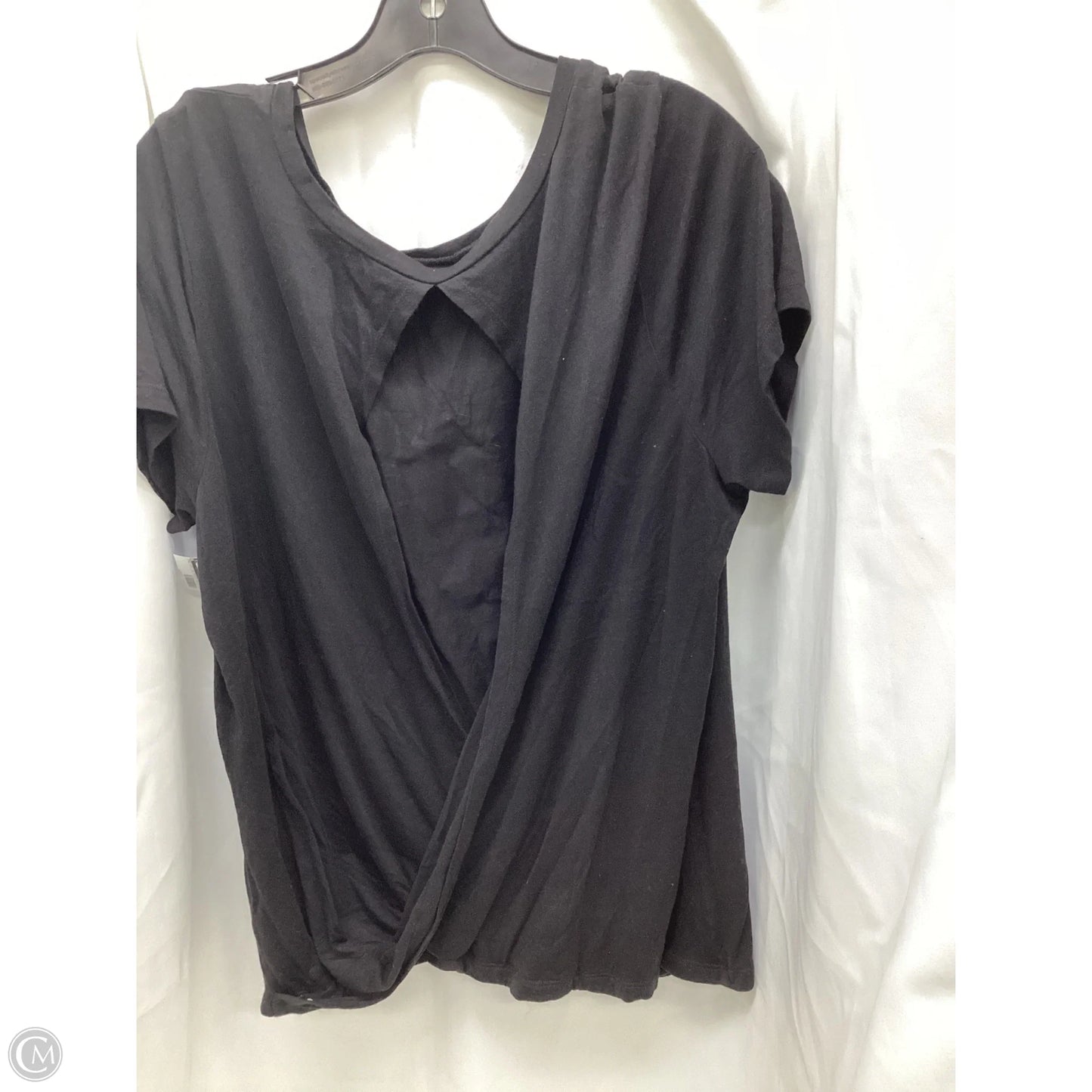 Top Short Sleeve By Torrid In Black, Size: 1x