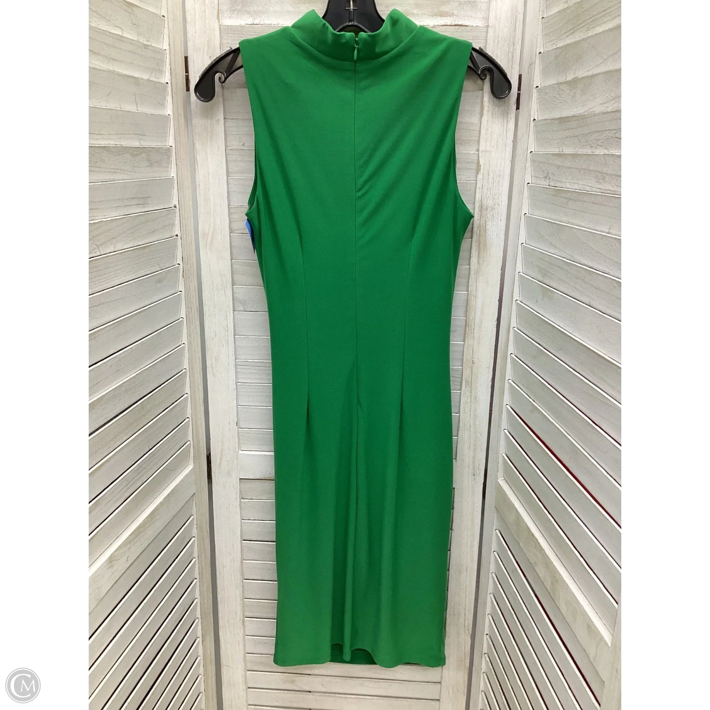 Dress Casual Midi By New York And Co In Green, Size: Xs