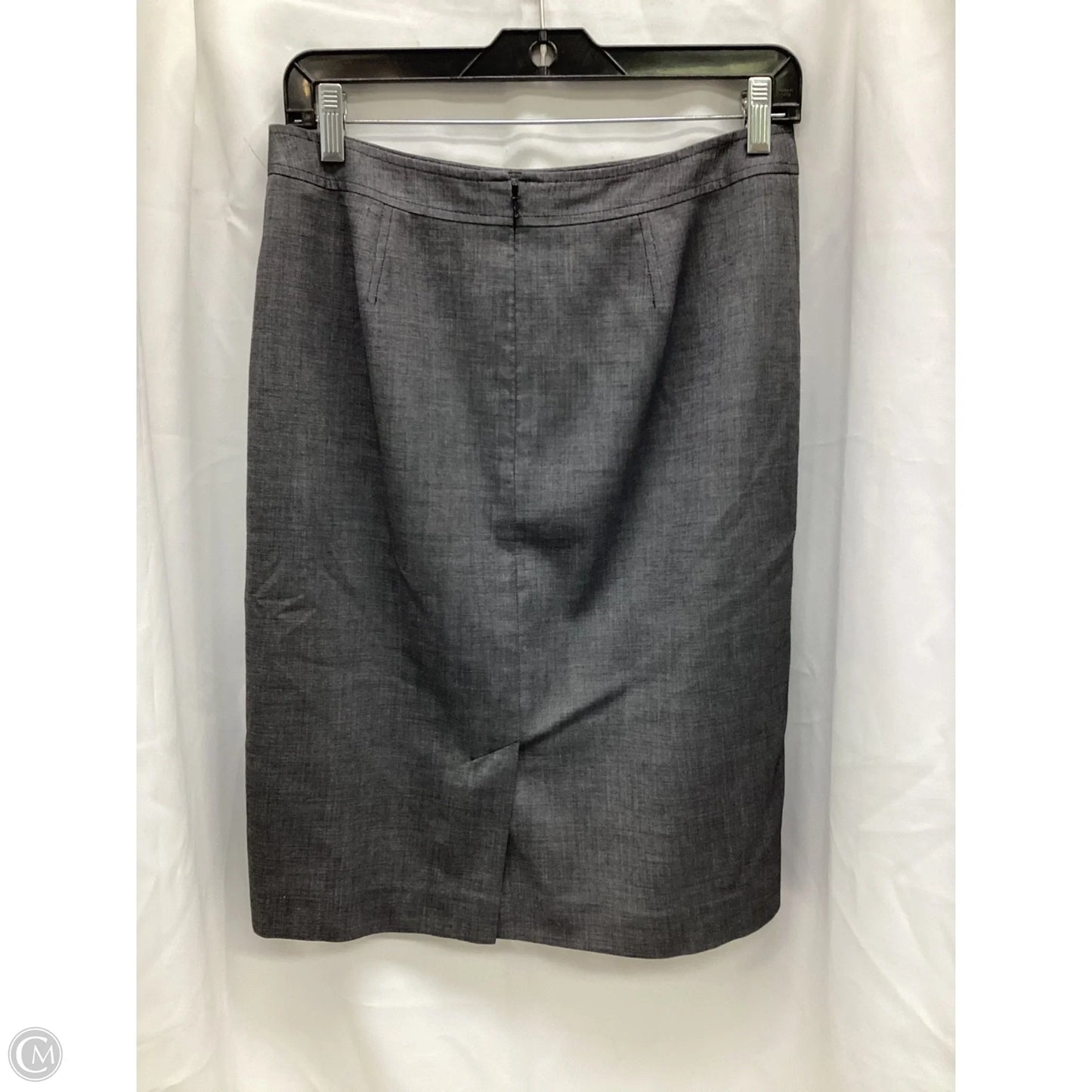 Skirt Midi By Halogen In Grey, Size: 6