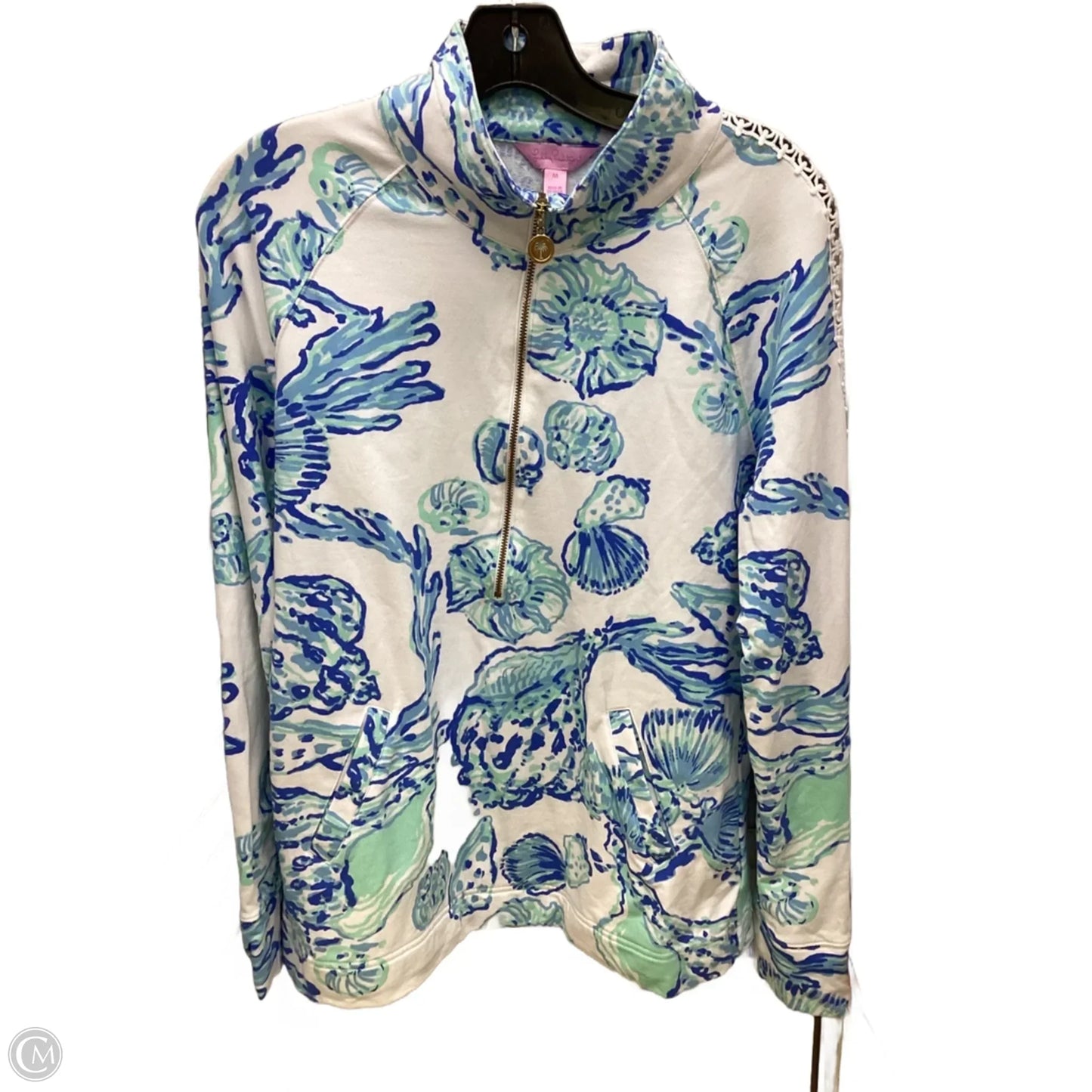 Jacket Designer By Lilly Pulitzer In Blue, Size: M