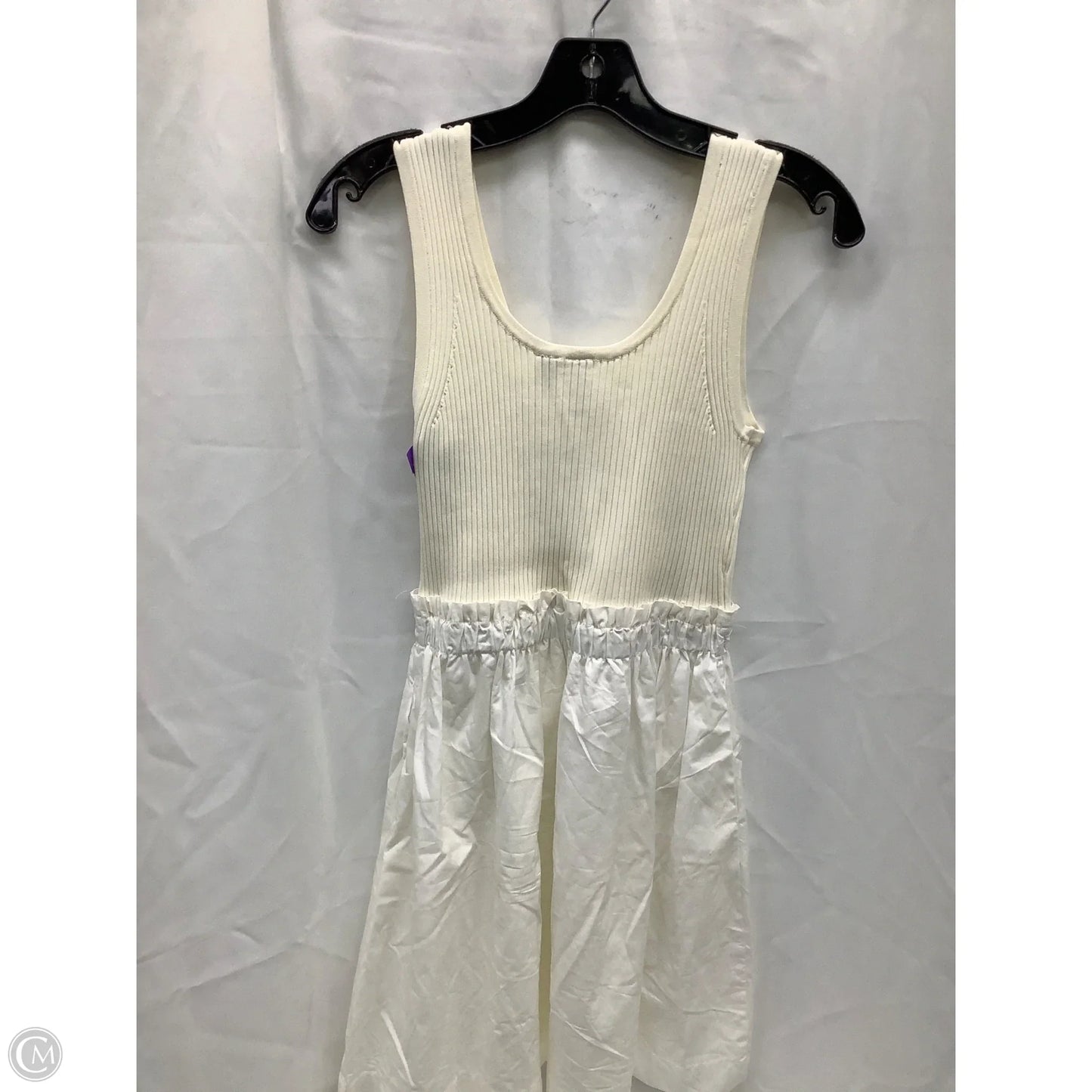 Dress Casual Midi By Joie In Ivory, Size: M