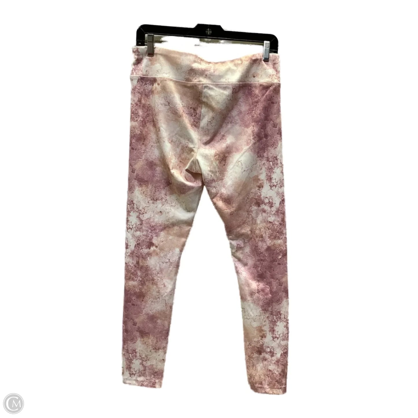 Athletic Leggings By Jockey In Pink, Size: L