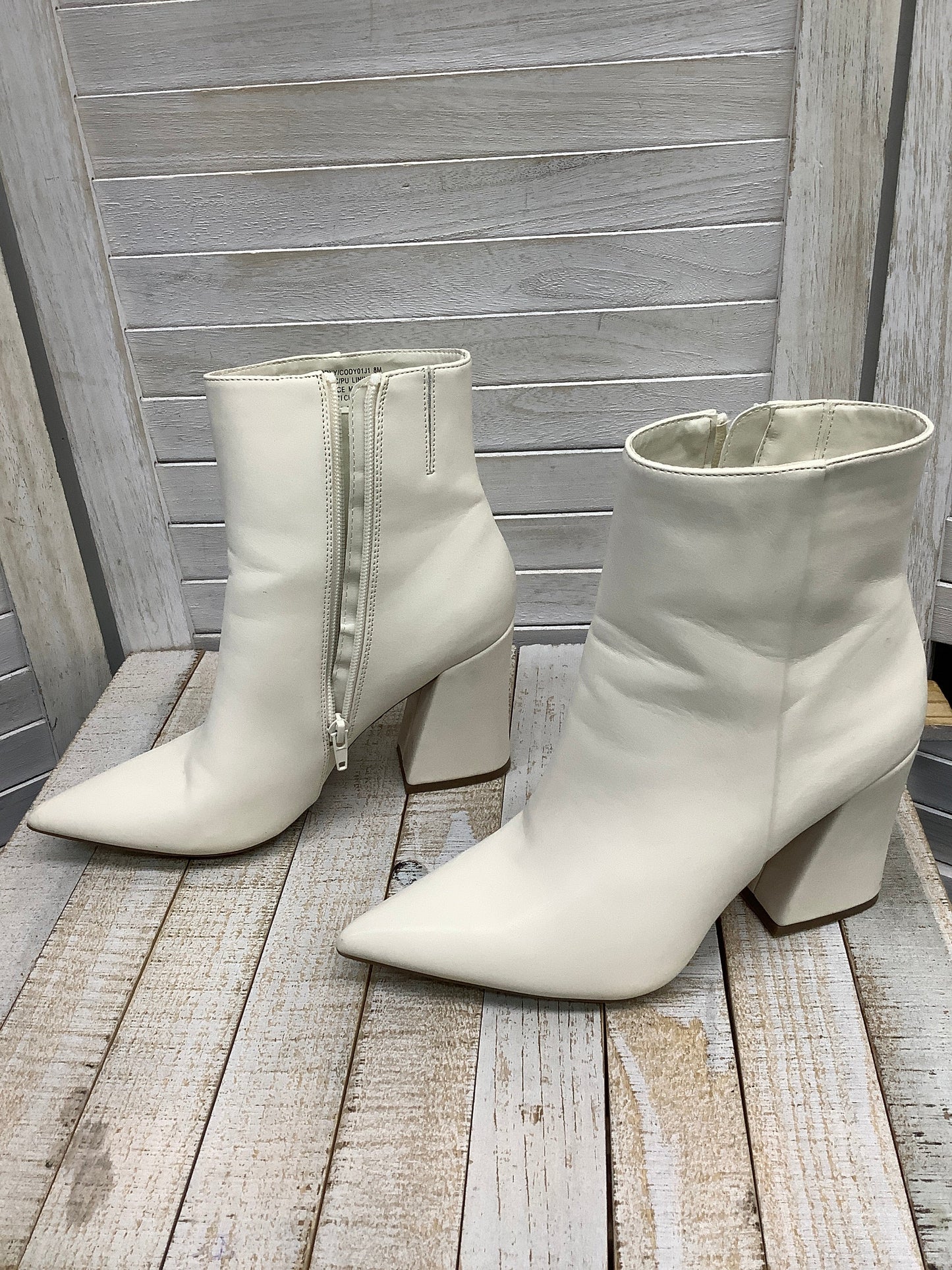 Boots Ankle Heels By Madden Girl Size: 8