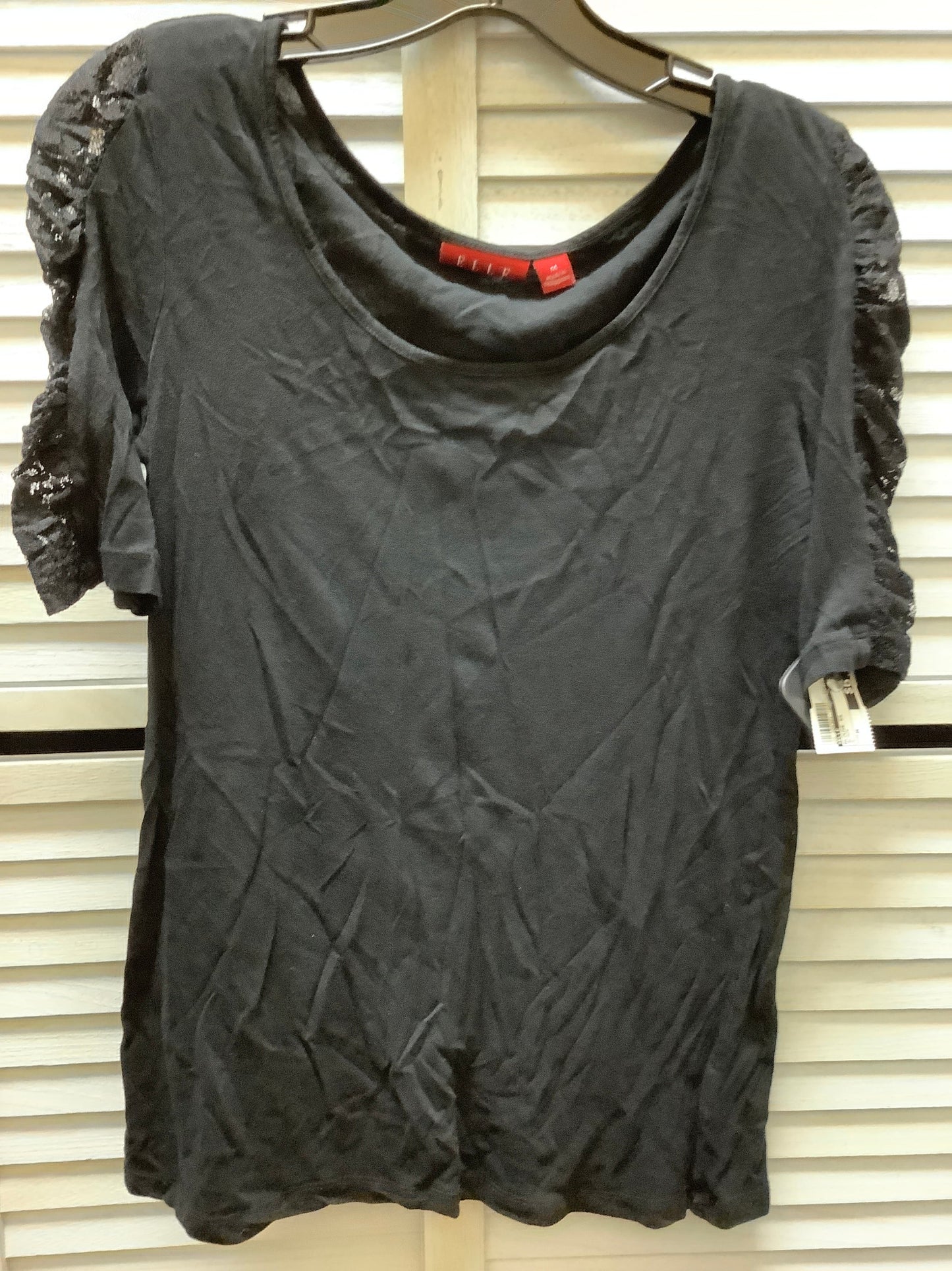 Blouse Short Sleeve By Elle Size: M