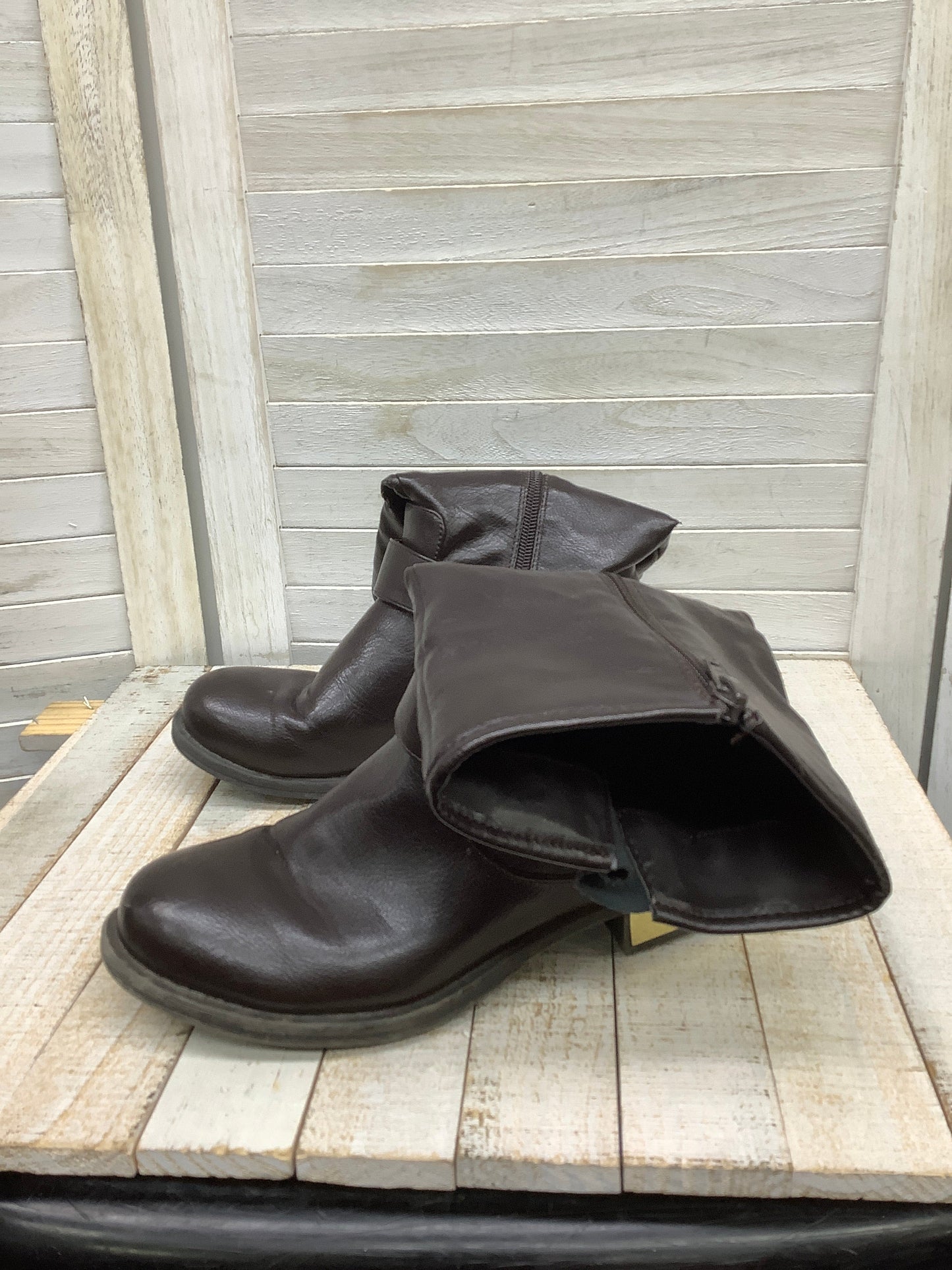 Boots Ankle Heels By Nicole Size: 7