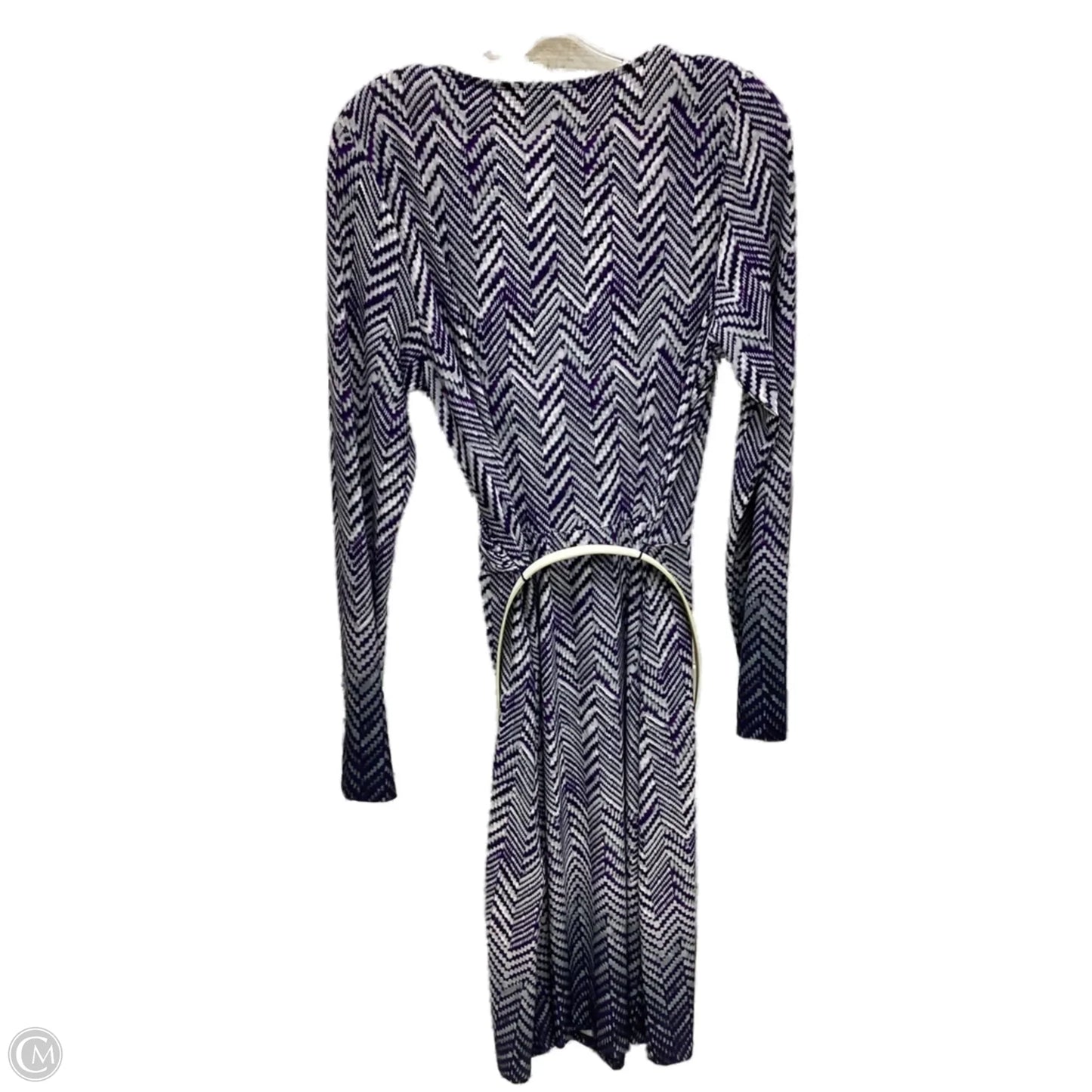 Dress Casual Midi By Anne Klein In Multi-colored, Size: L