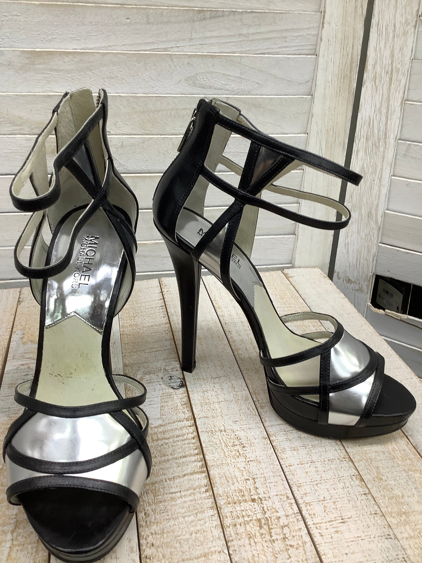 Sandals Heels Stiletto By Michael By Michael Kors Size: 9