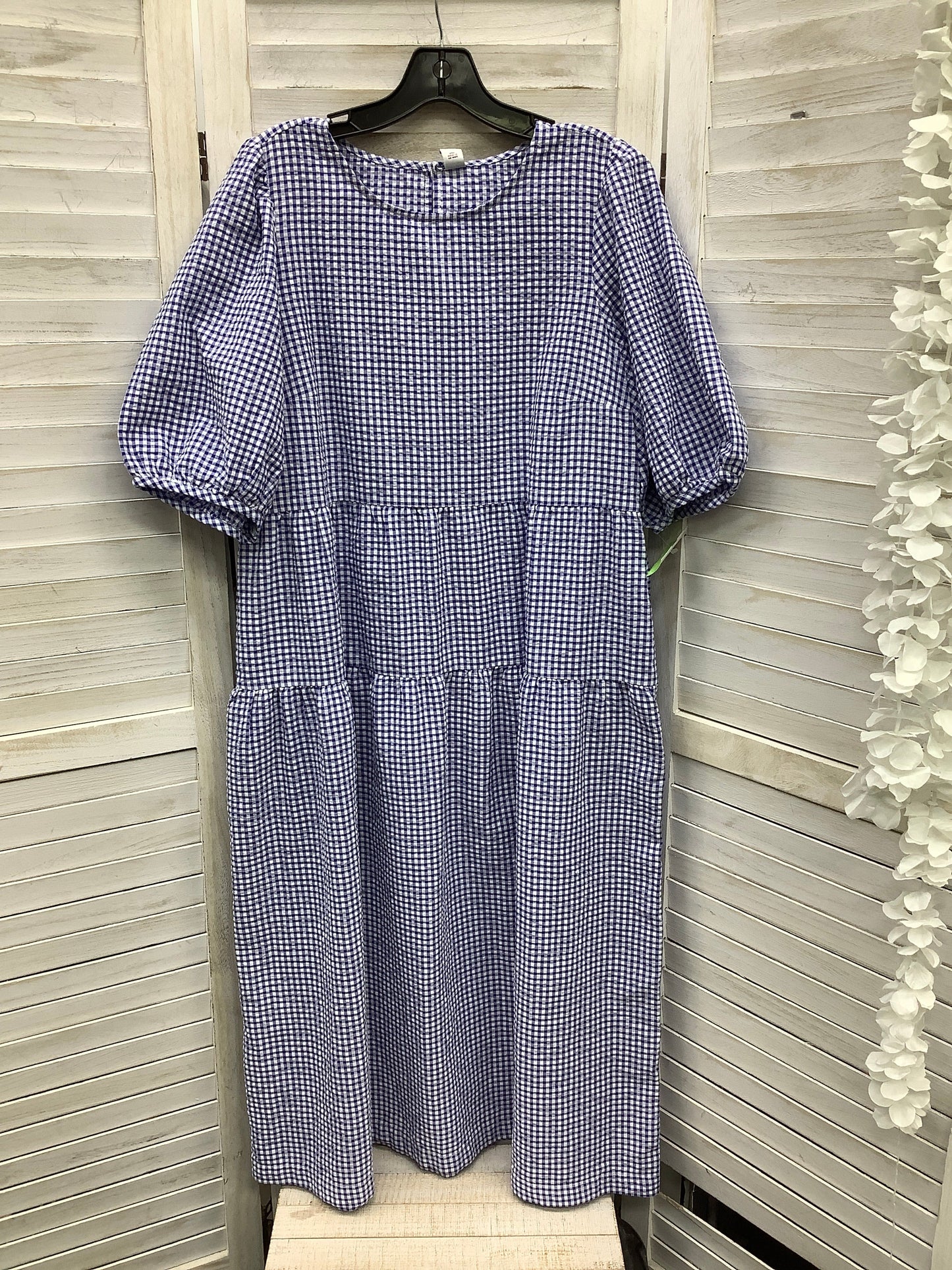 Dress Casual Midi By Old Navy Size: L