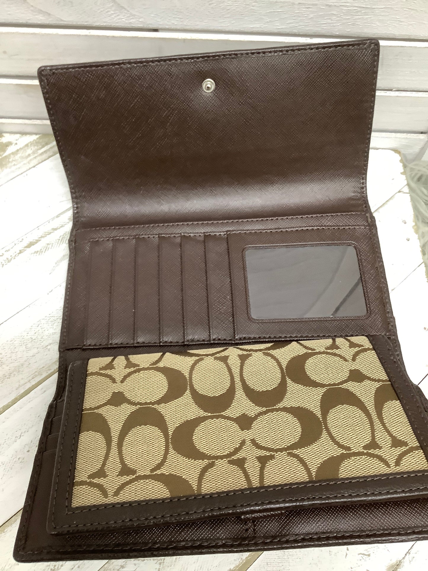 Wallet Designer By Coach Size: Medium