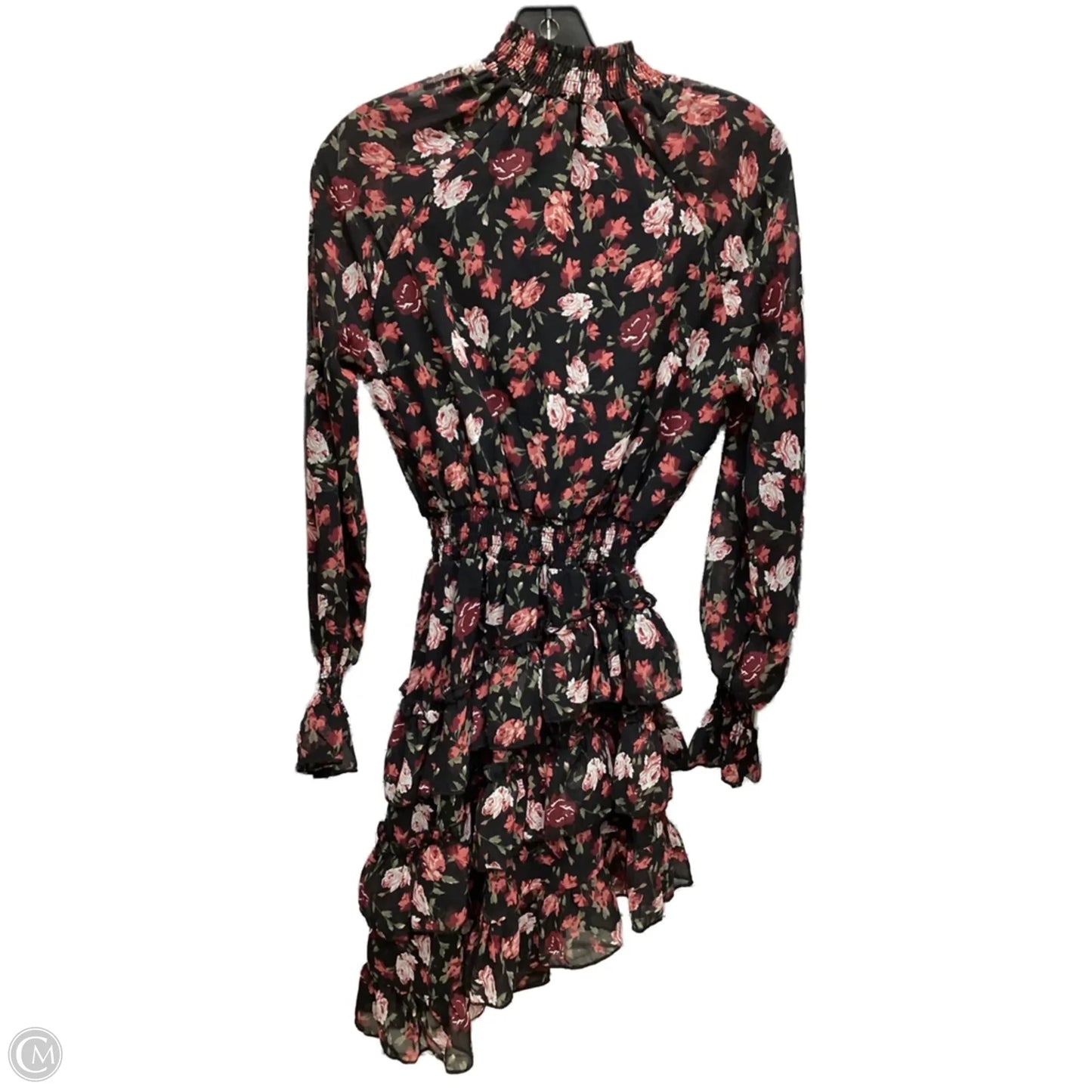 Dress Casual Short By Revamped In Floral Print, Size: Xs