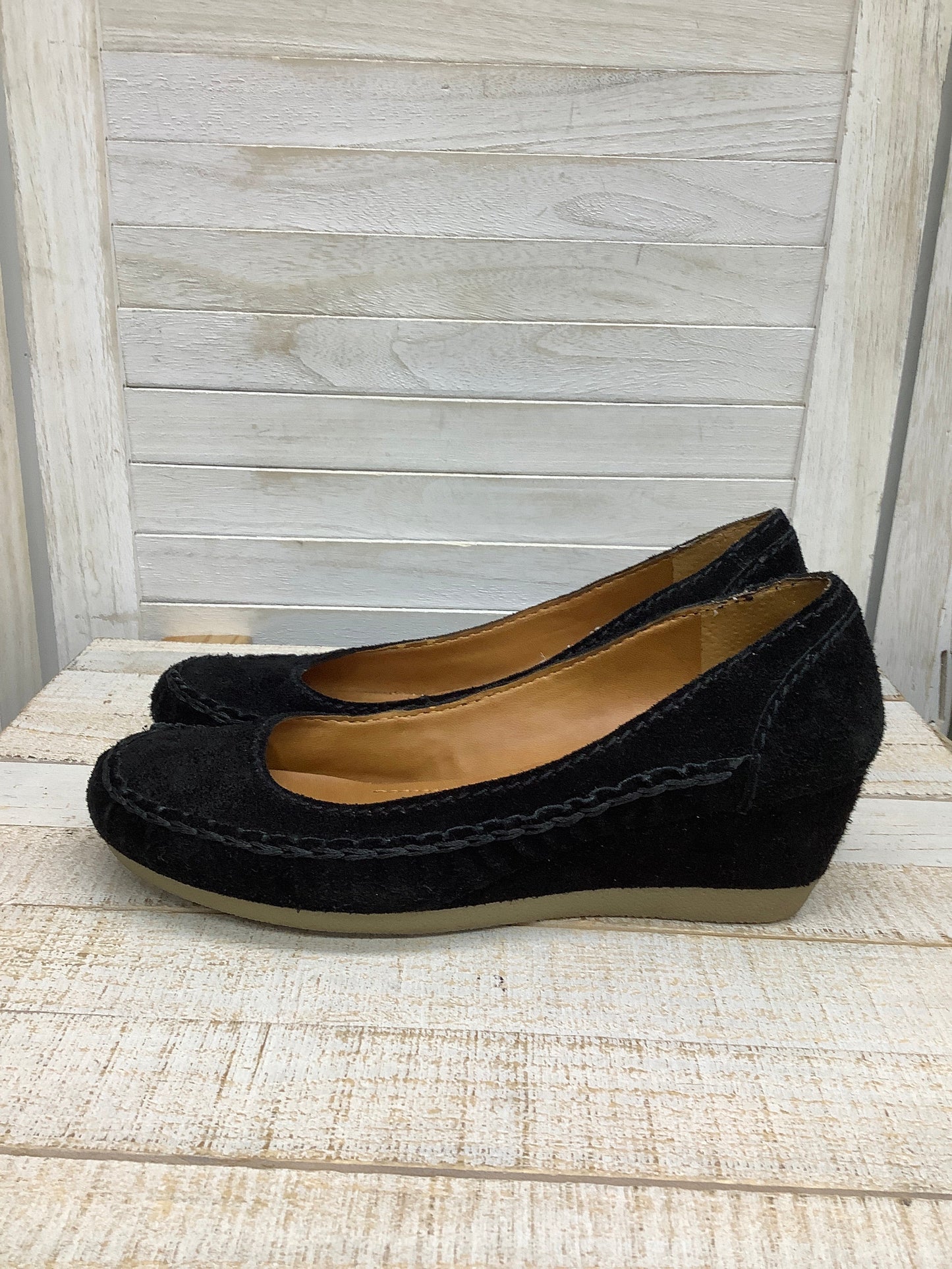 Shoes Heels Wedge By Nine West Size: 8