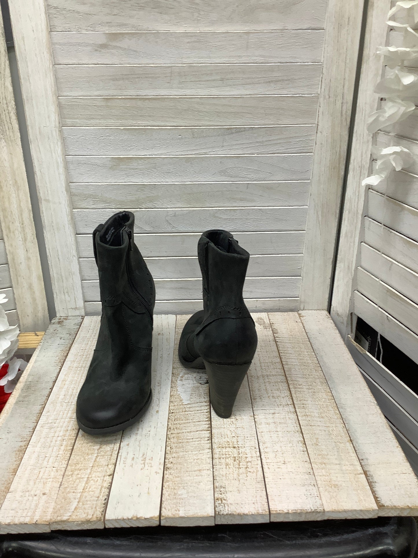 Boots Ankle Heels By Clarks Size: 8